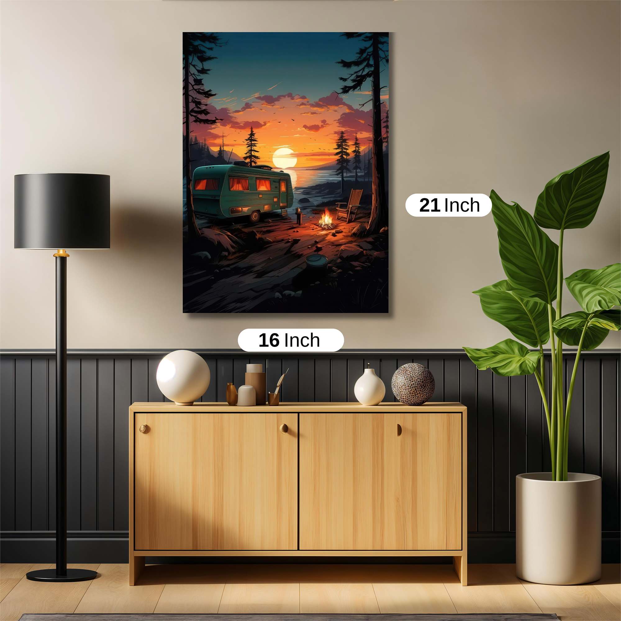 Camper Serenity Safe Wall Magnetic / M