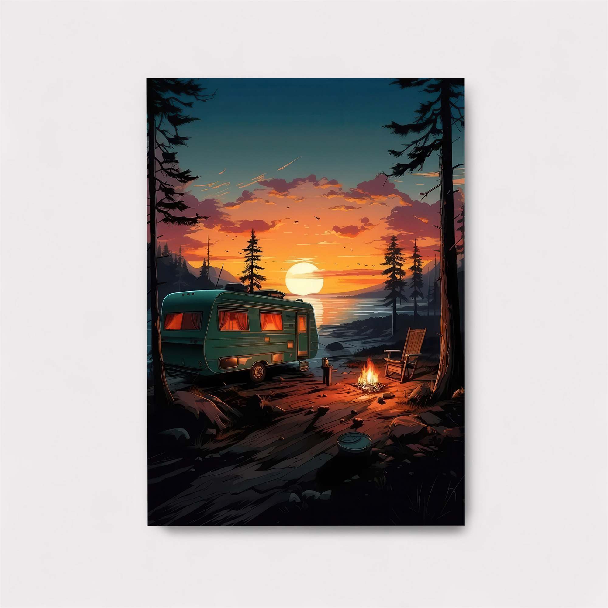 Camper Serenity Safe Wall Magnetic / M