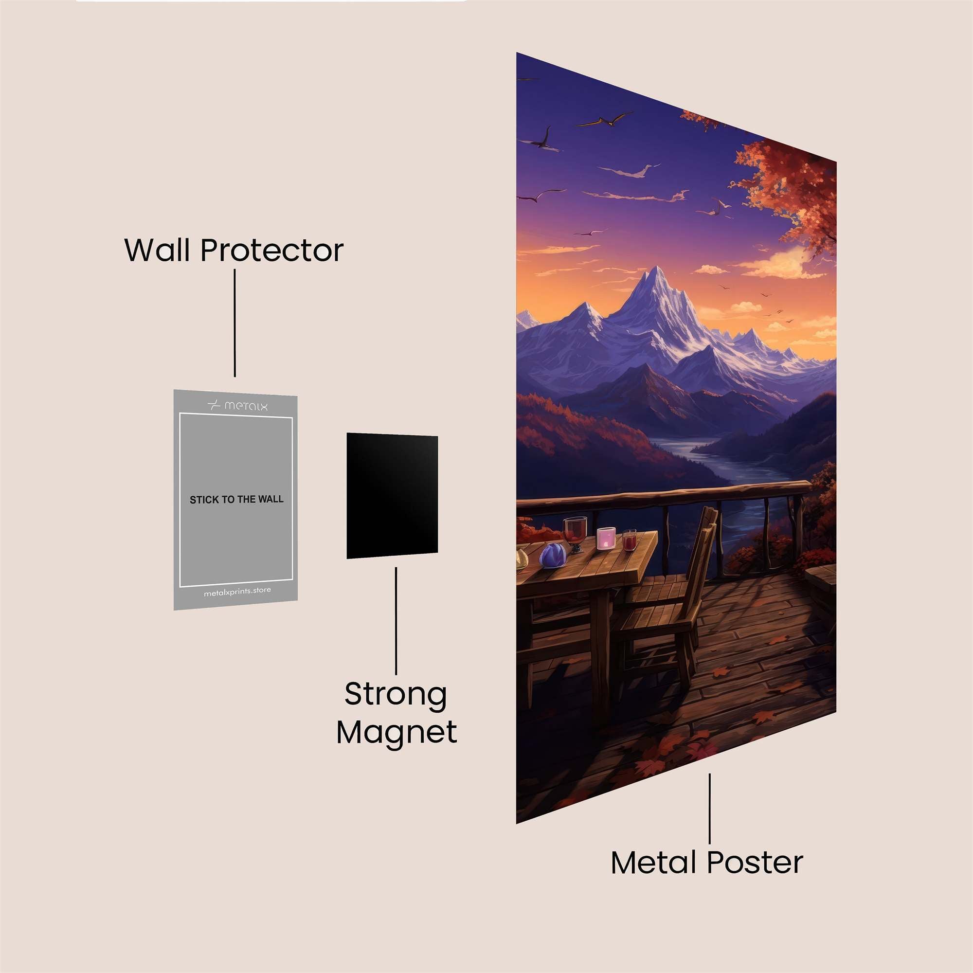 Everest Serenity Safe Wall Magnetic / M