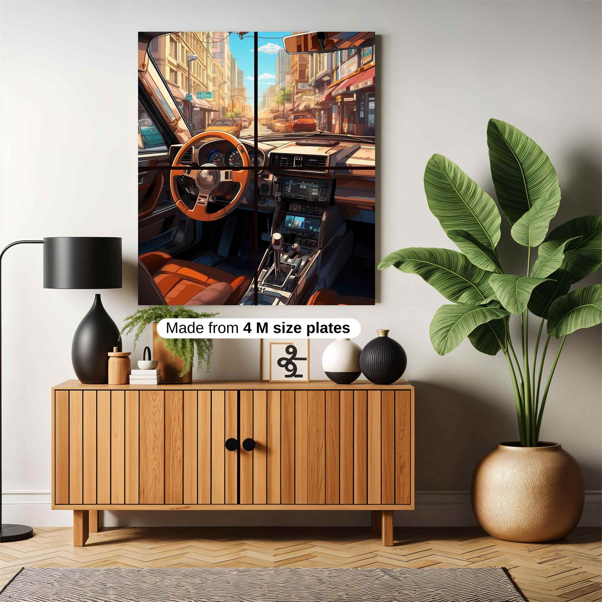 City Cruise Safe Wall Magnetic / M