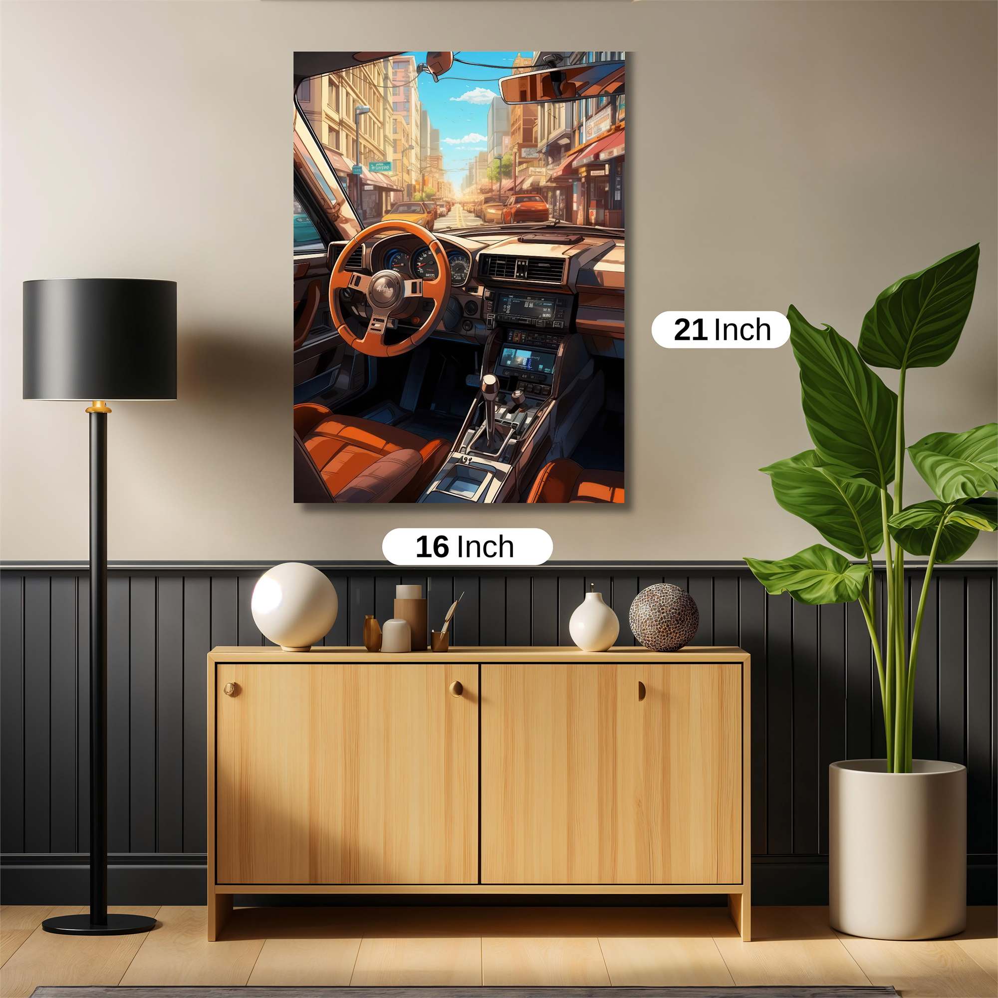 City Cruise Safe Wall Magnetic / M