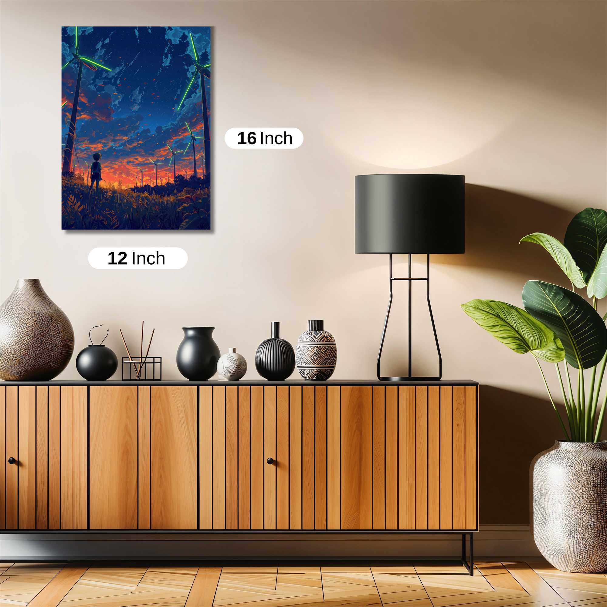 Wind Whisper Safe Wall Magnetic / M