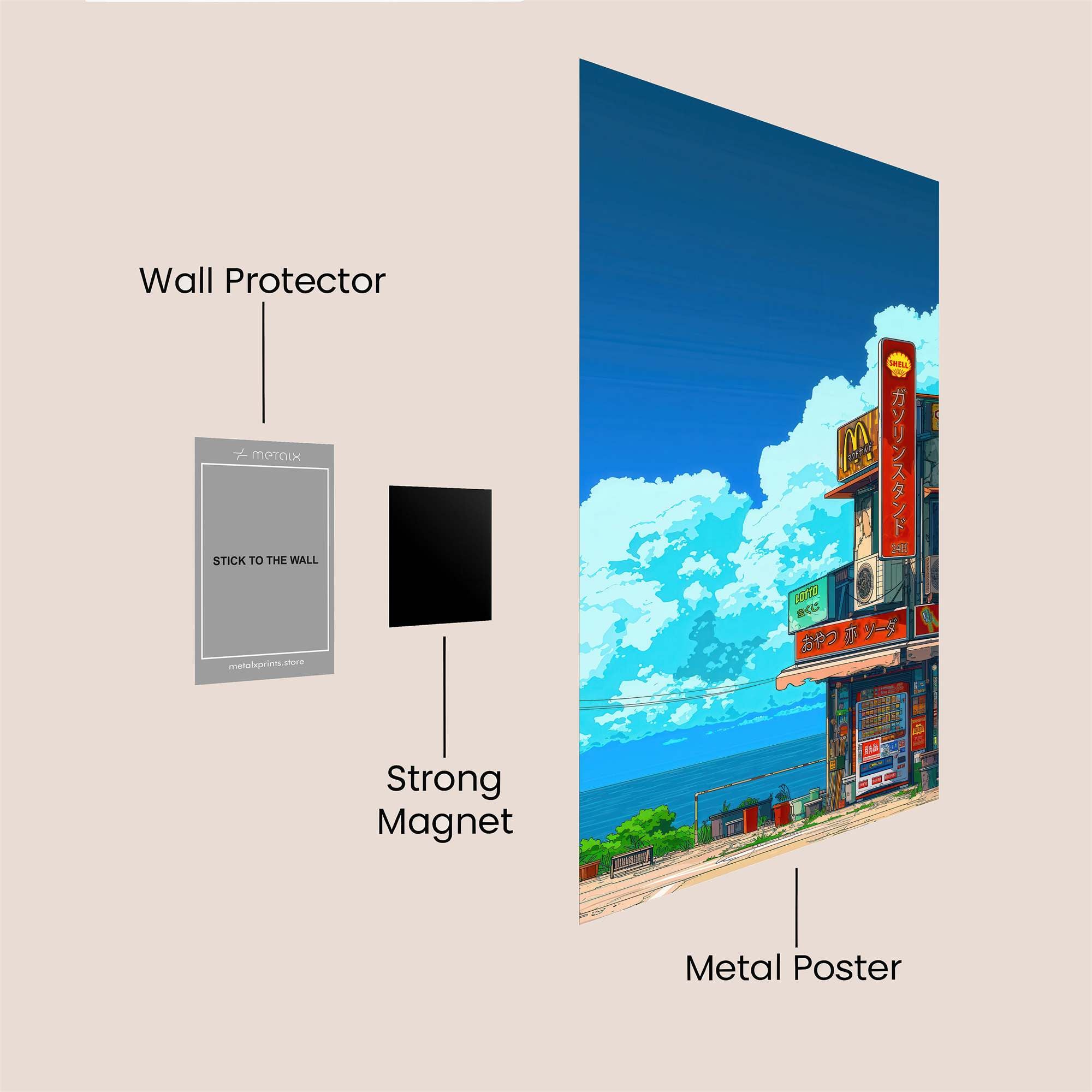 Makoto's Serenity Safe Wall Magnetic / M