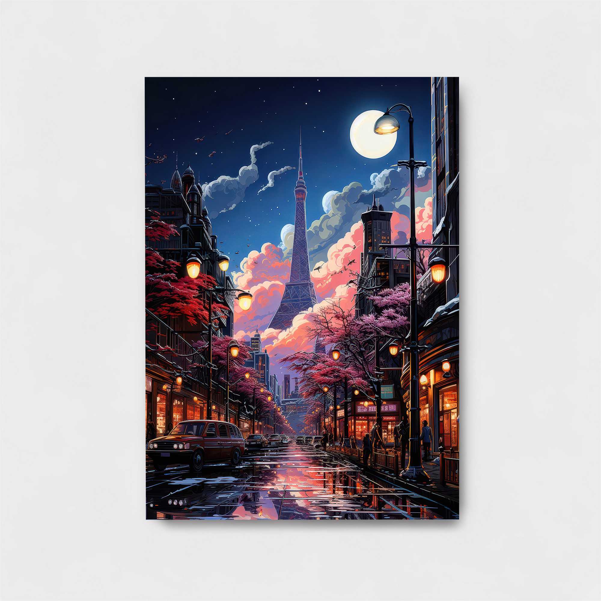 Eiffel Dreamscape Safe Wall Magnetic / M