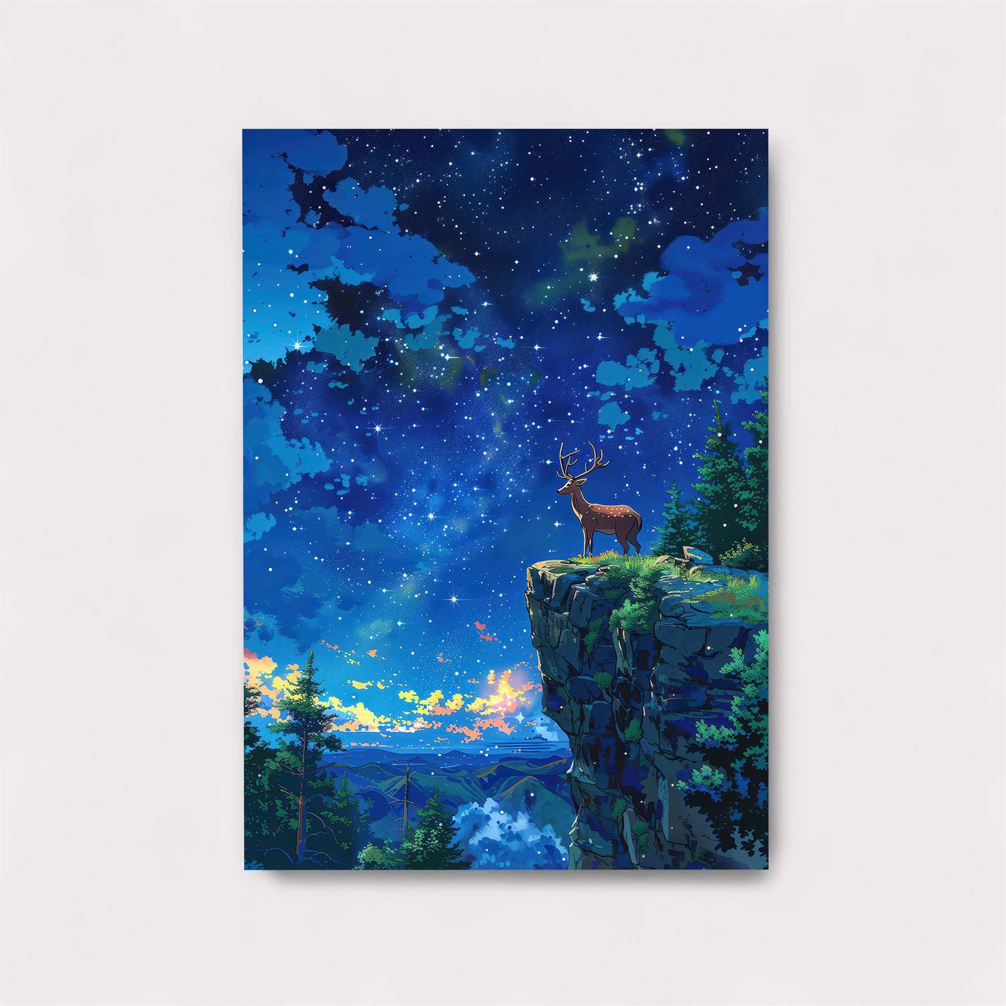 Deer Dreamscape Safe Wall Magnetic / M
