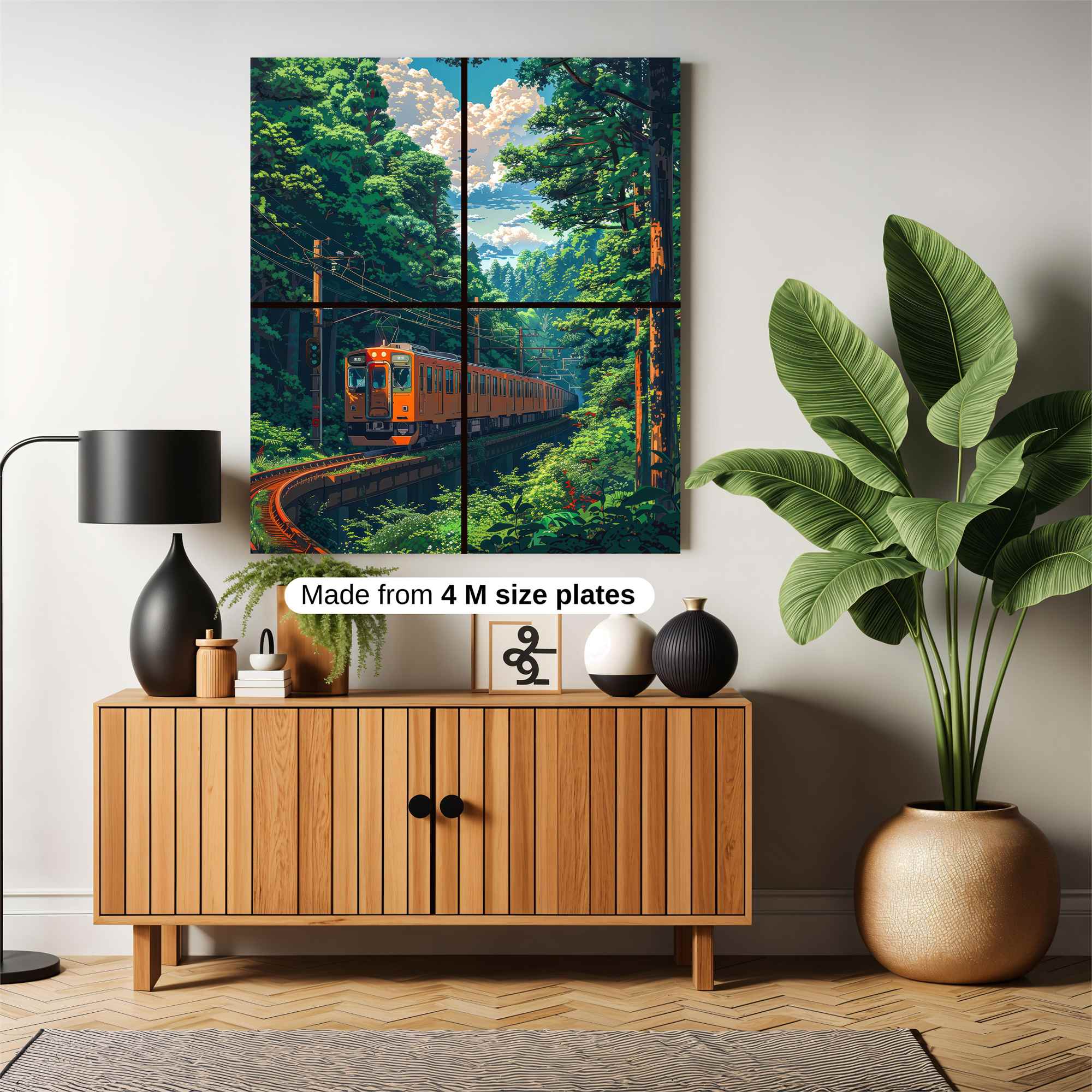 Forest Serenity Safe Wall Magnetic / M