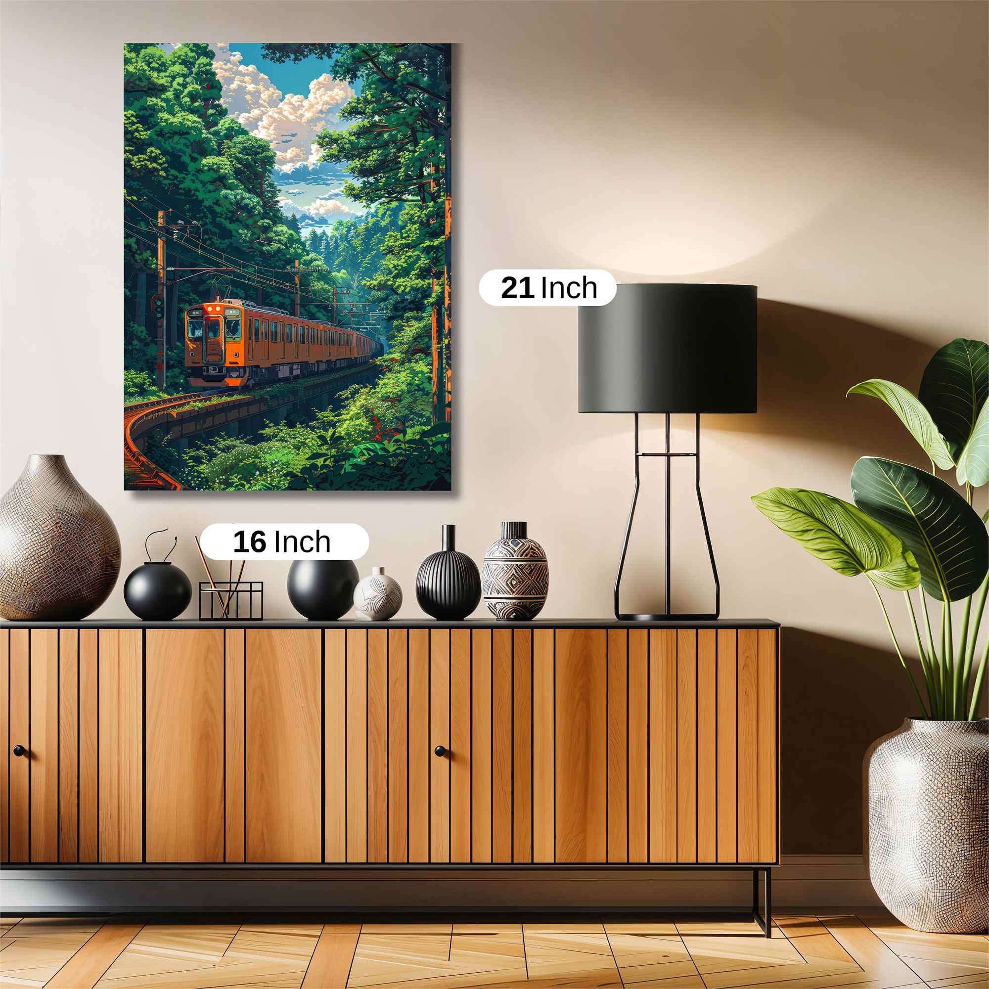 Forest Serenity Safe Wall Magnetic / M