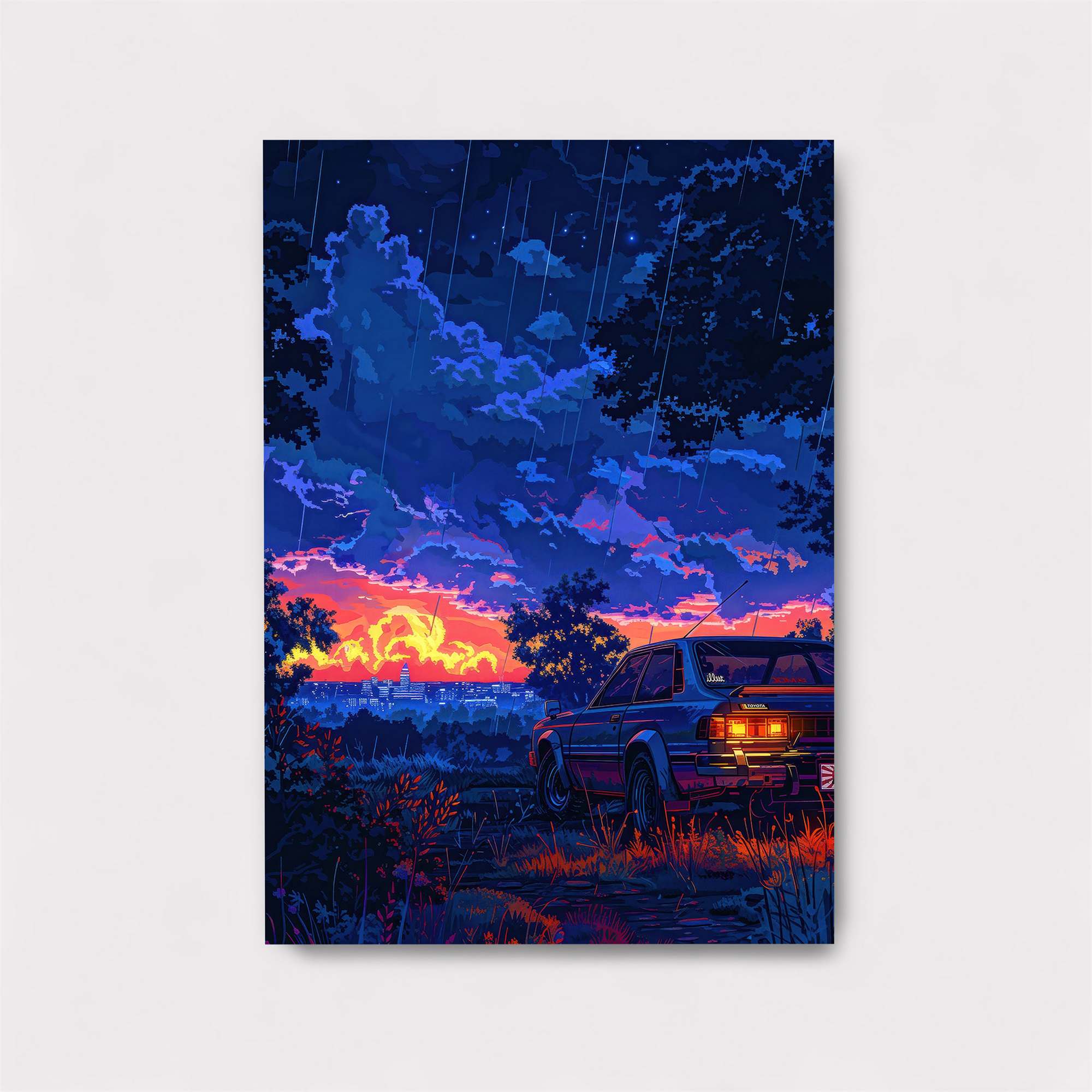 Sunset Solace Safe Wall Magnetic / M