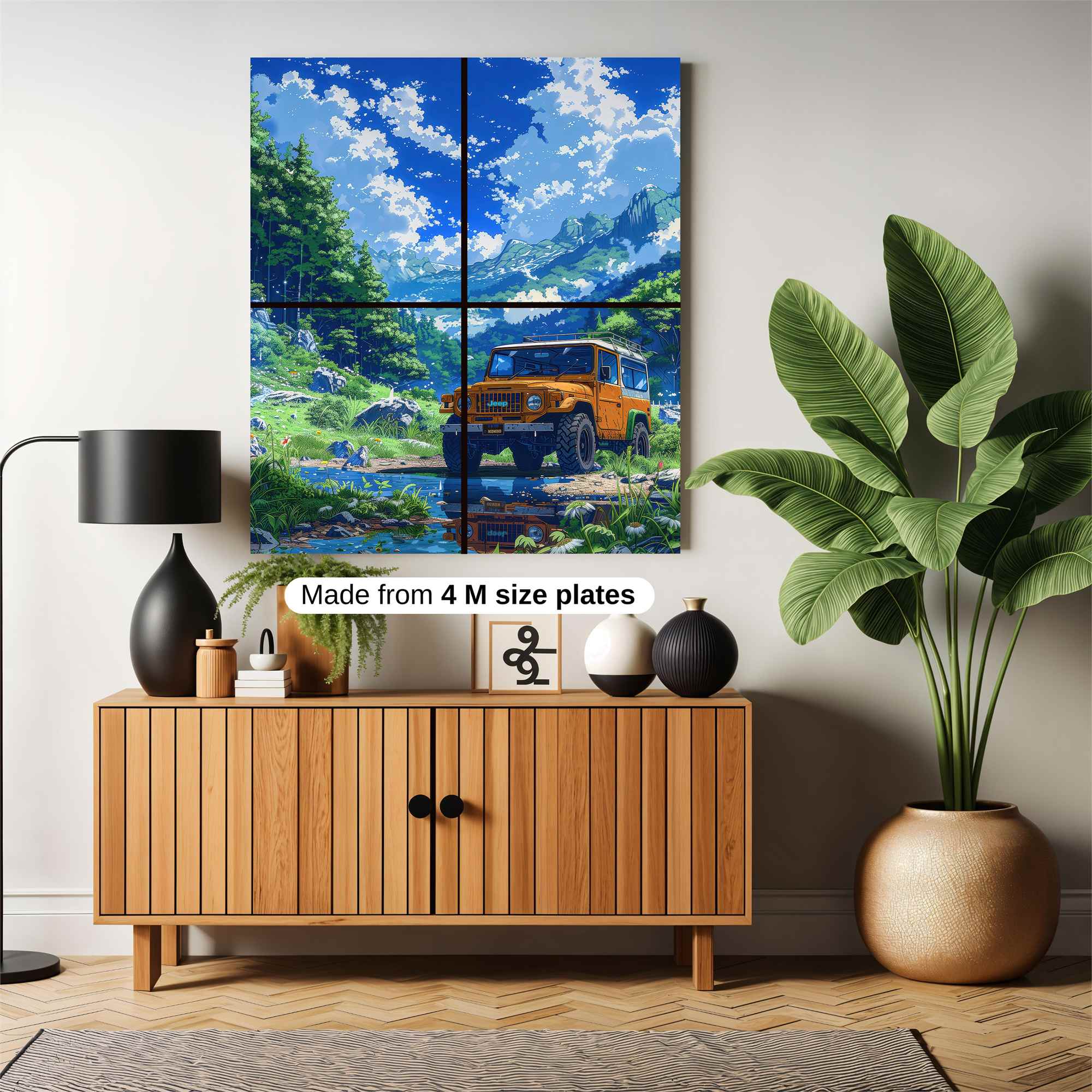 Jeep Serenity Safe Wall Magnetic / M