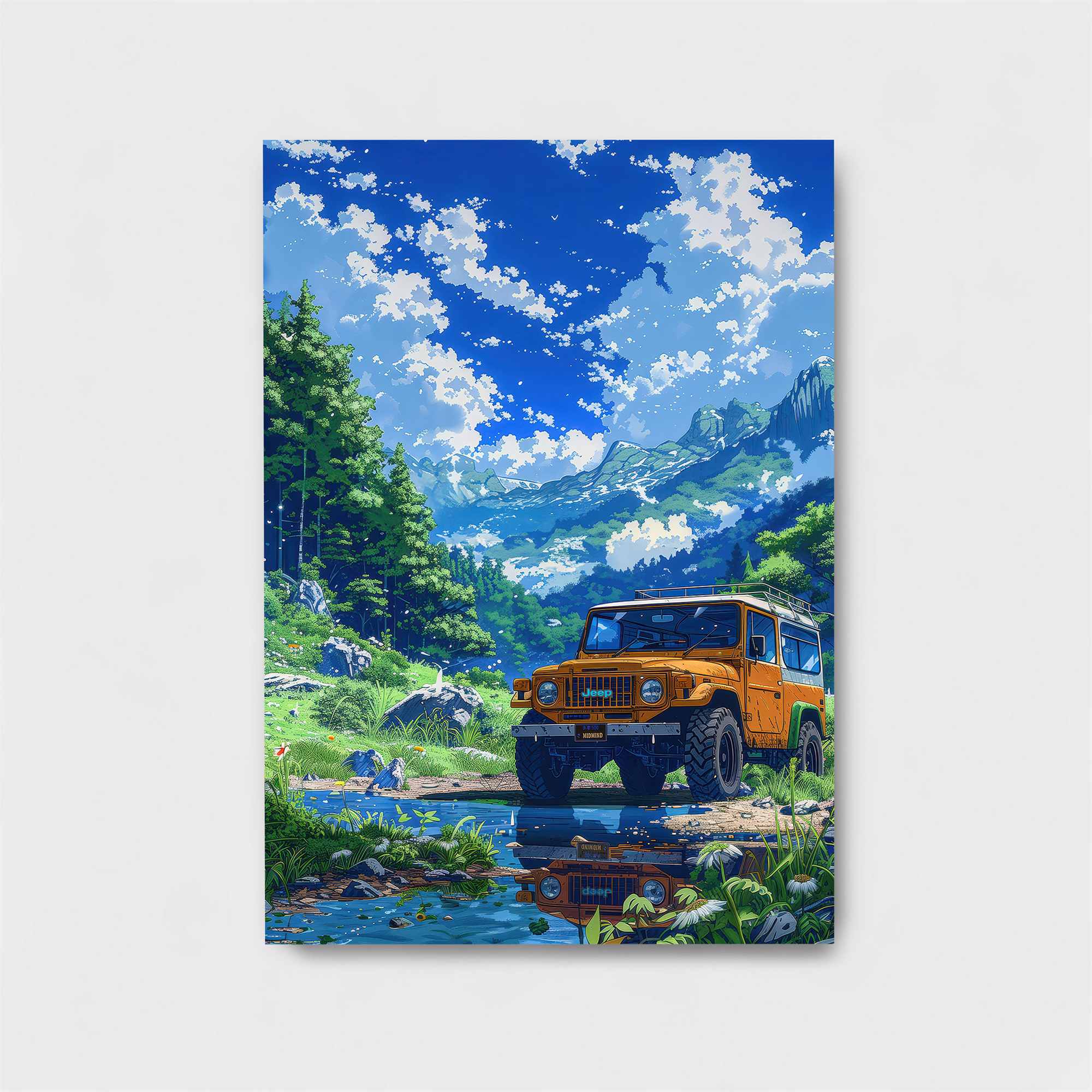 Jeep Serenity Safe Wall Magnetic / M