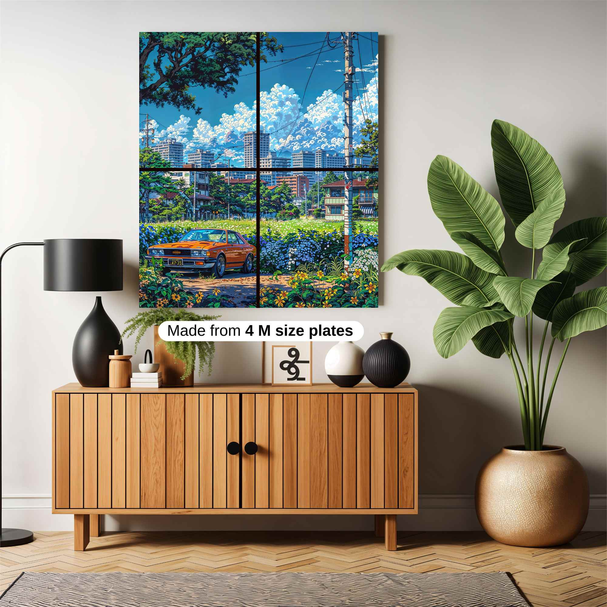 City Serenity Safe Wall Magnetic / M