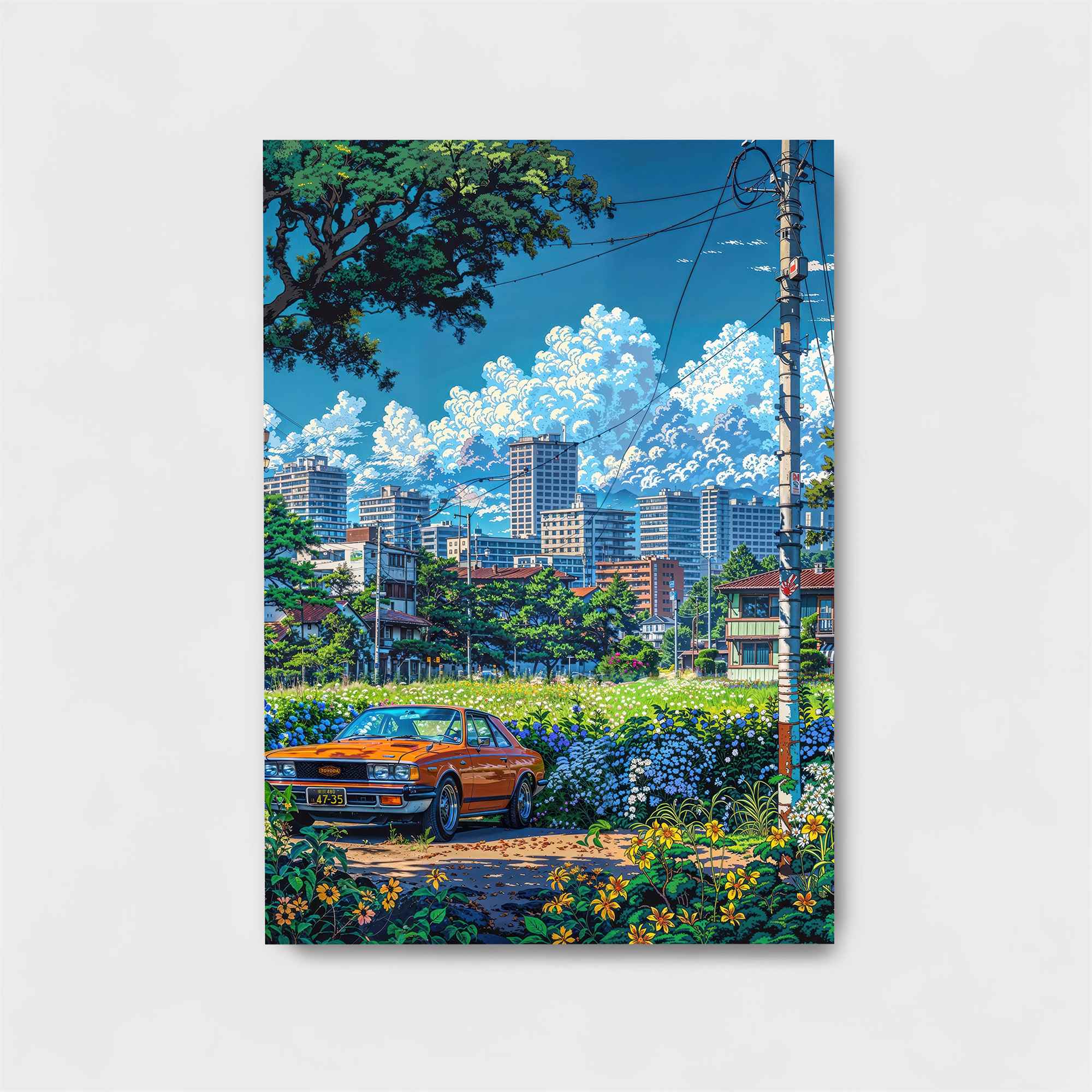 City Serenity Safe Wall Magnetic / M