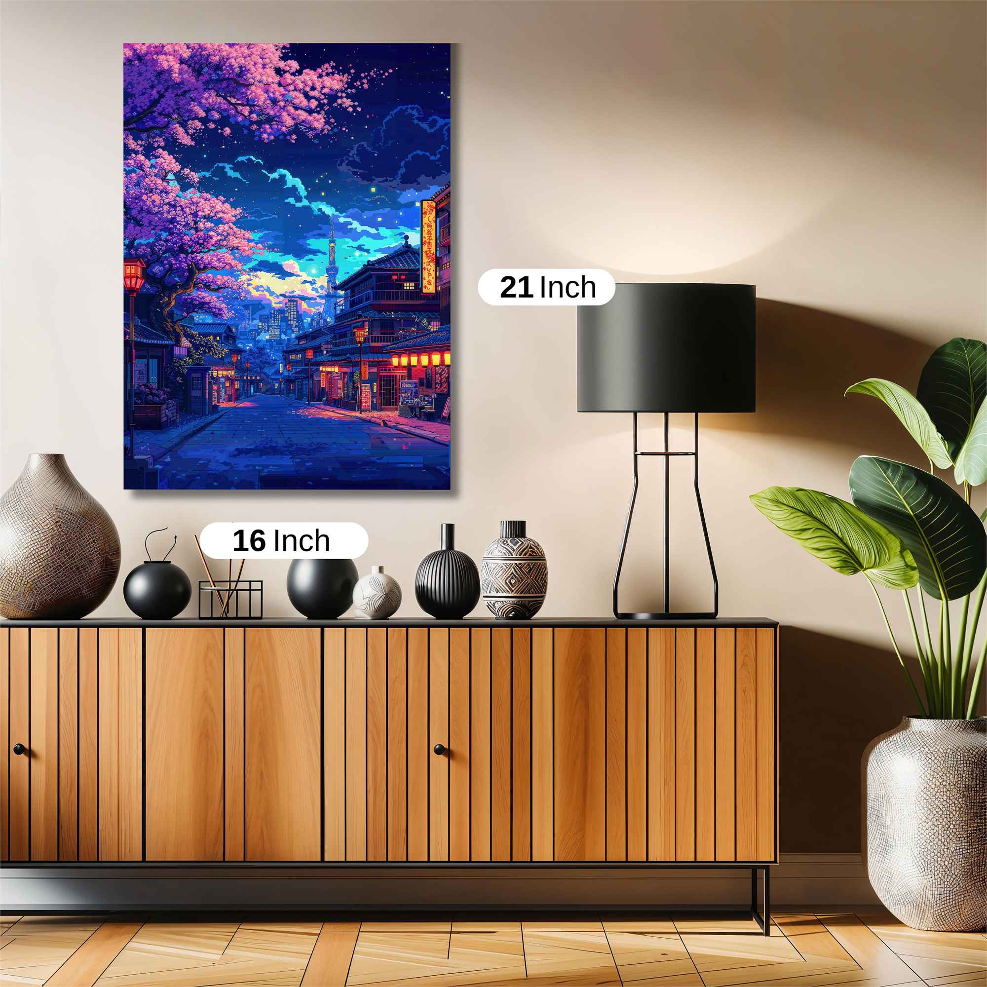 Sakura Serenity Safe Wall Magnetic / M