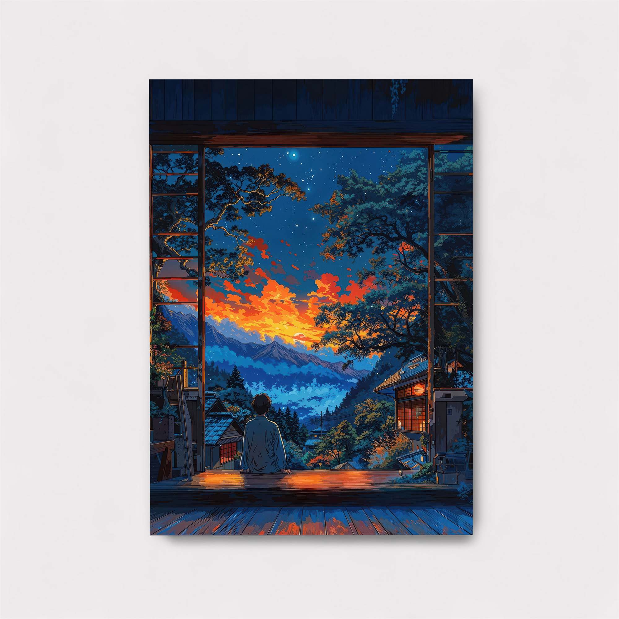 Mountain Serenity Safe Wall Magnetic / M