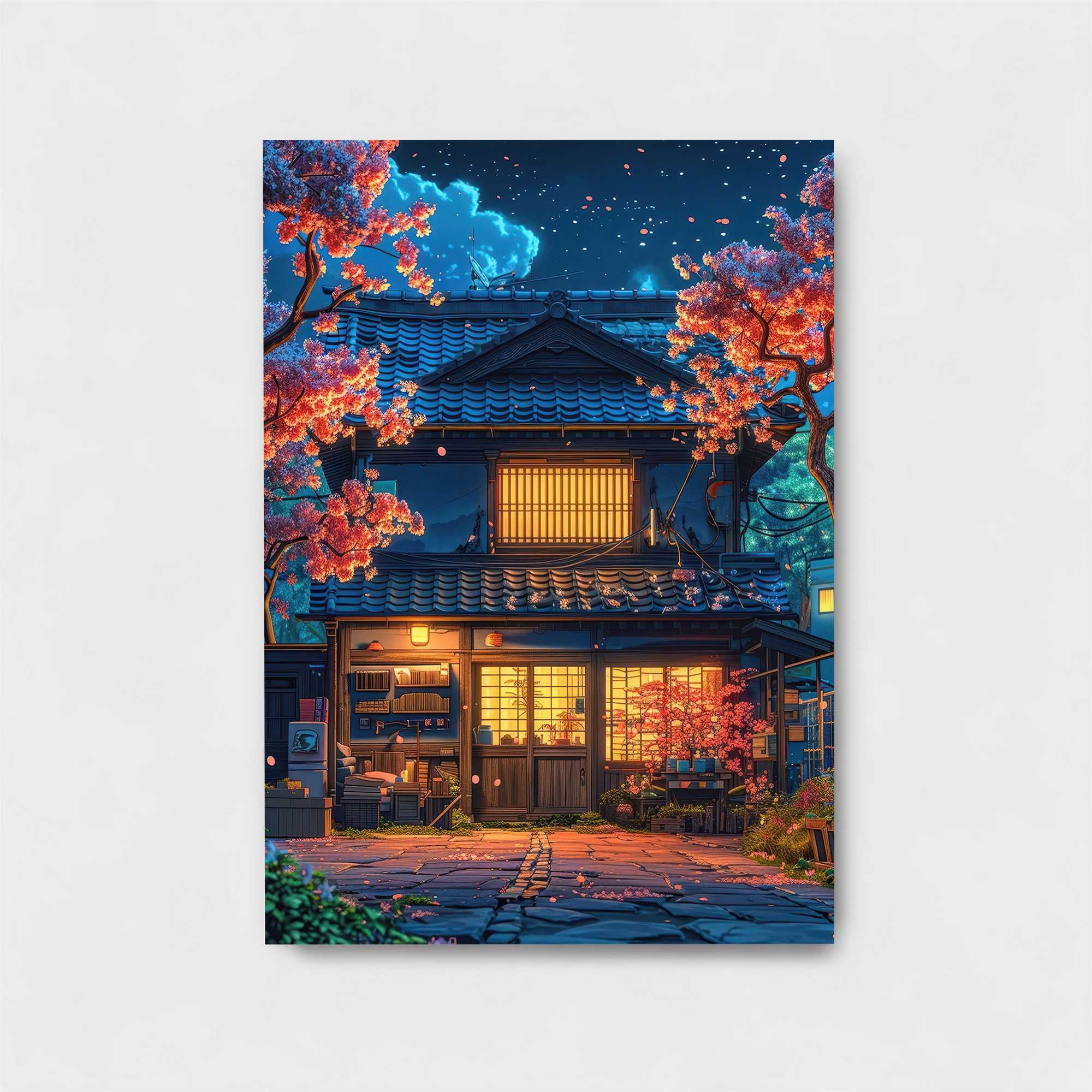 Cherry Tranquility Safe Wall Magnetic / M