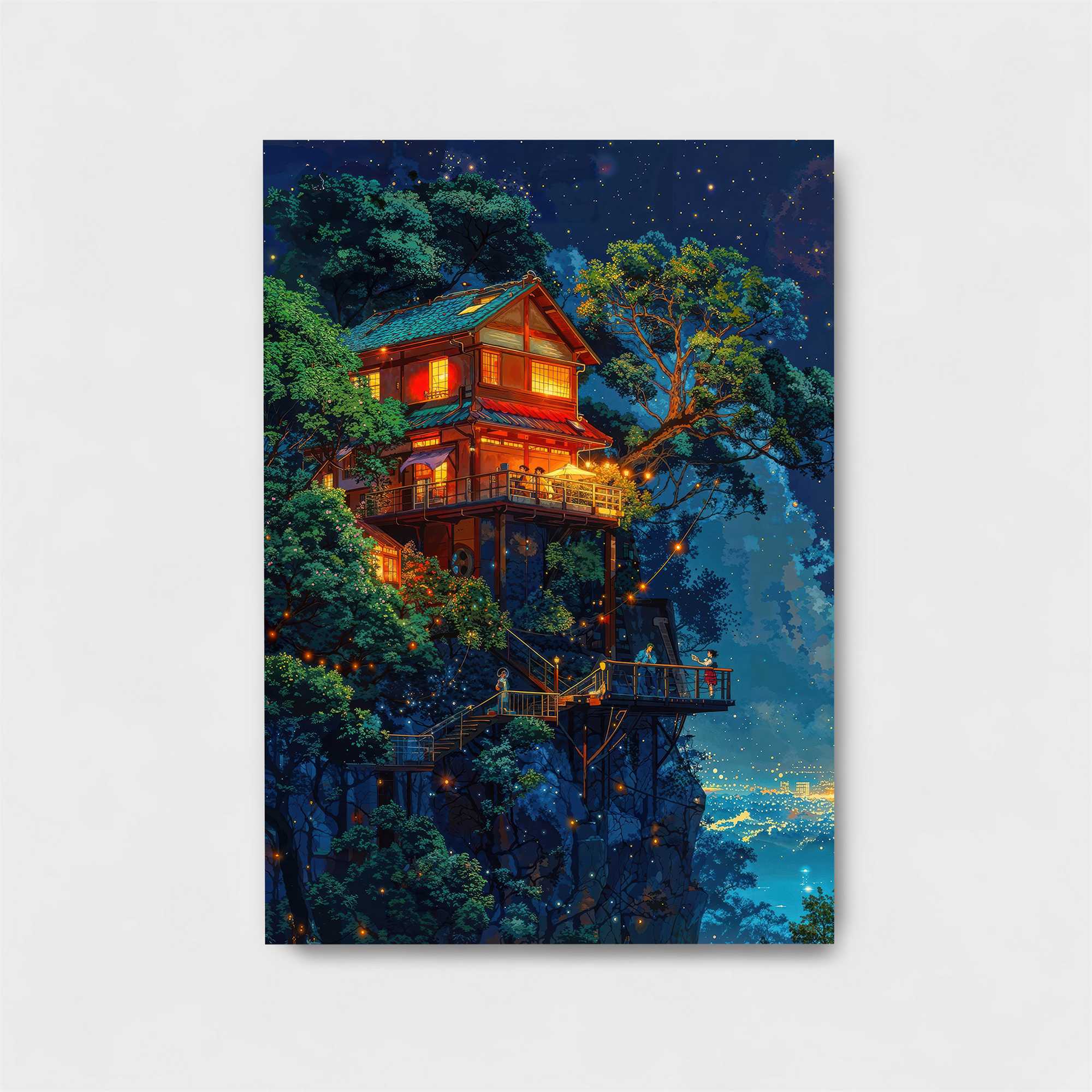 Treehouse Tranquil Safe Wall Magnetic / M