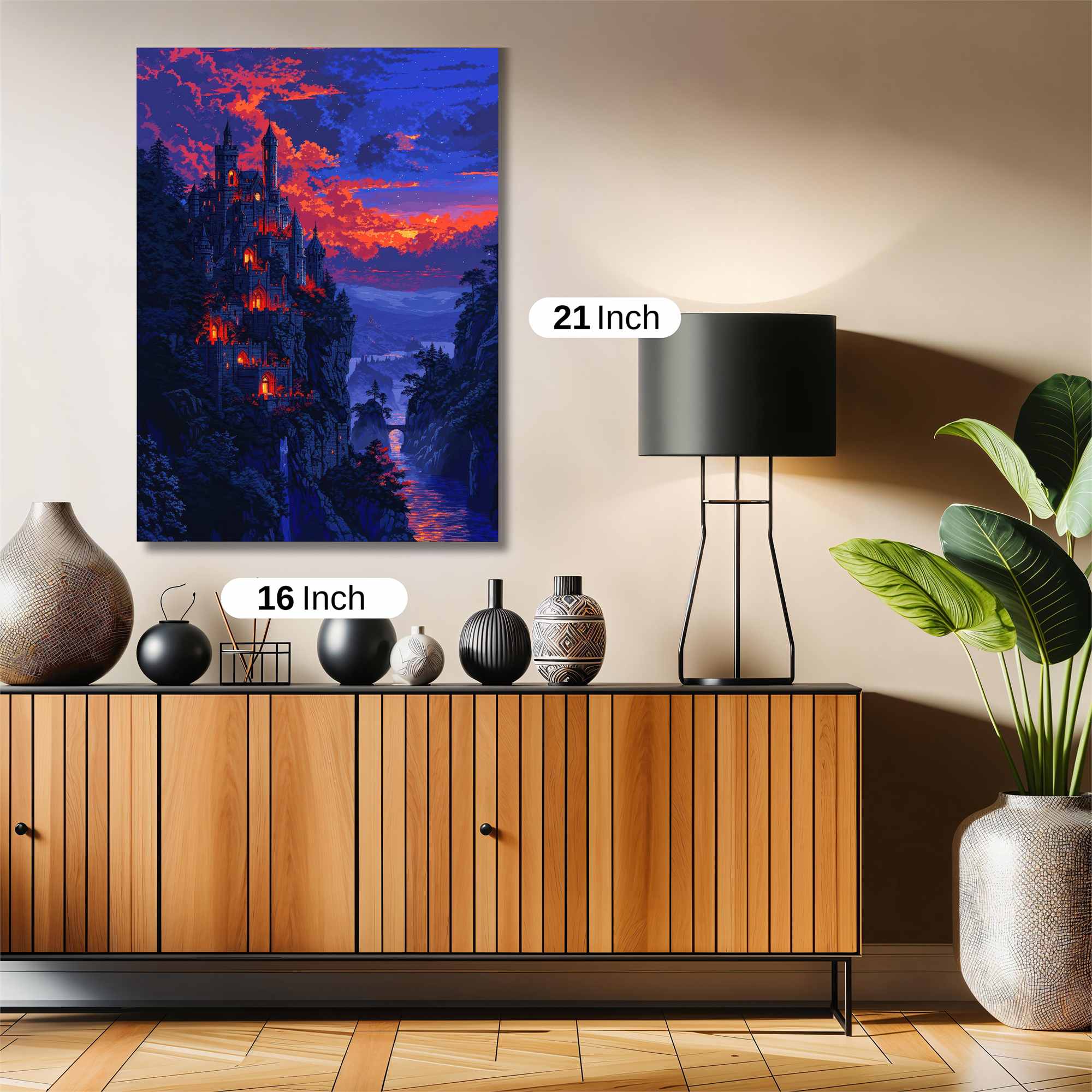 Castle Twilight Safe Wall Magnetic / M