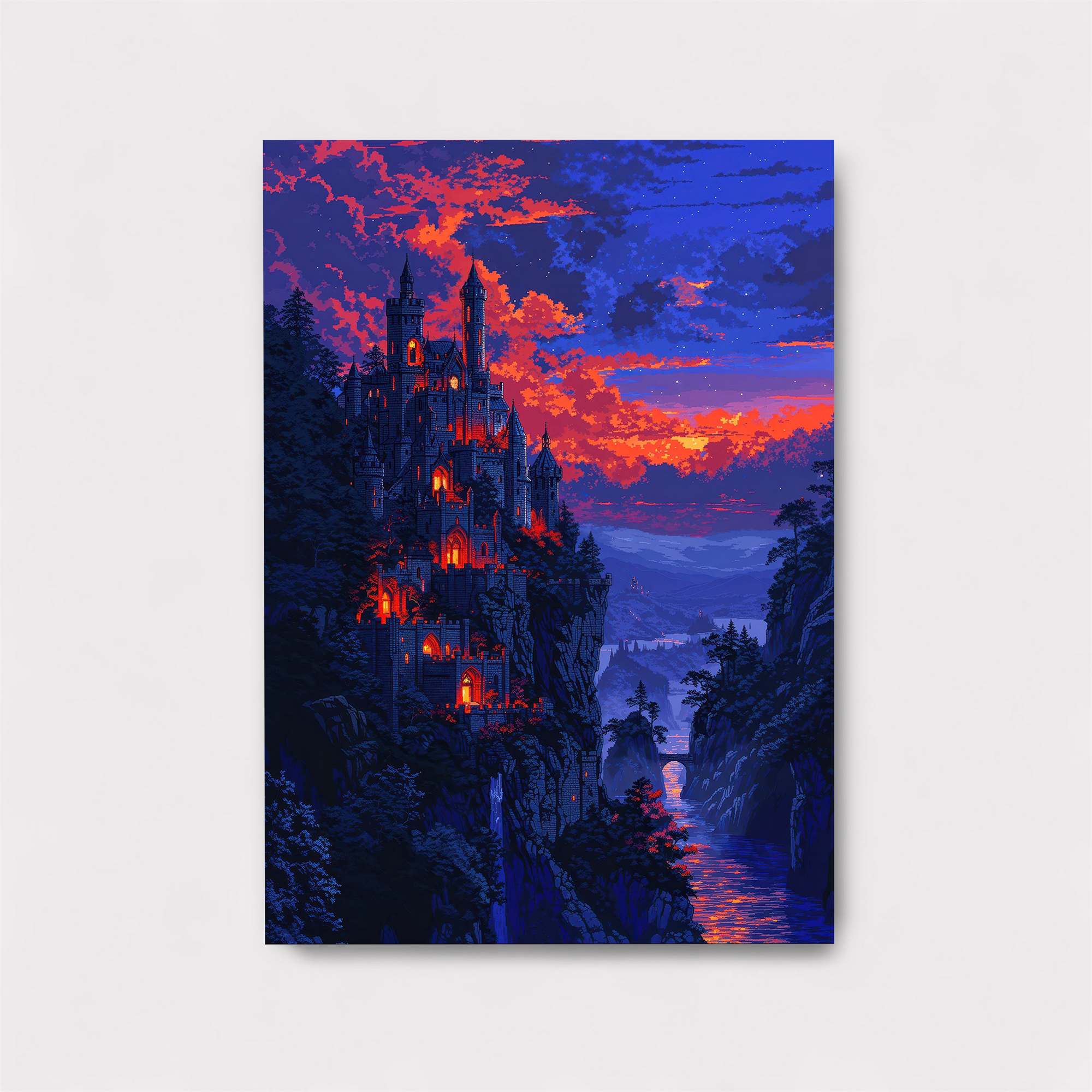 Castle Twilight Safe Wall Magnetic / M