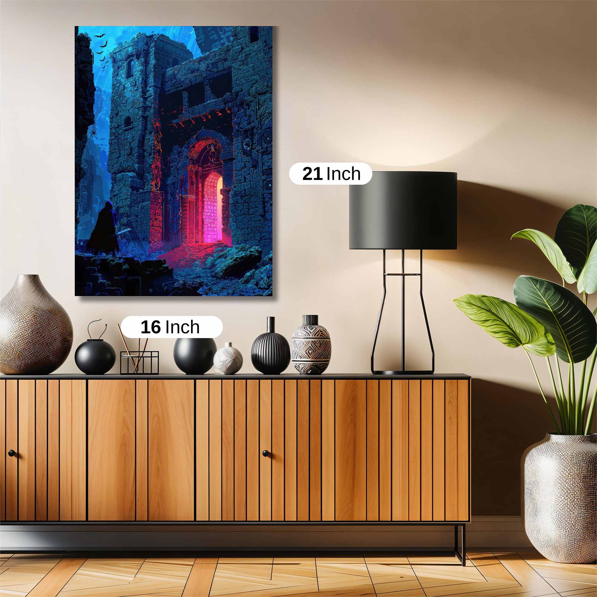 Dracula's Lair Safe Wall Magnetic / M