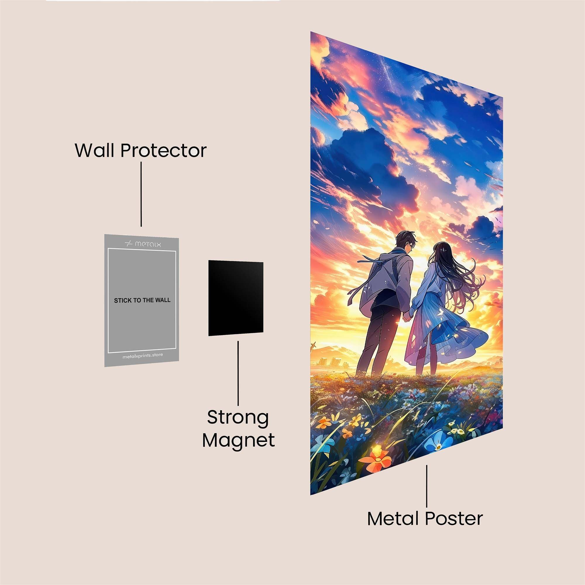 Love's Radiance Safe Wall Magnetic / M