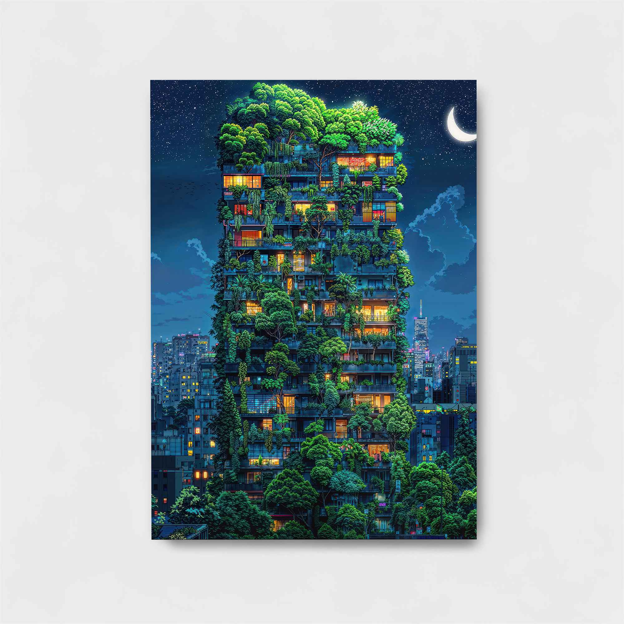 Verdant Tranquility Safe Wall Magnetic / M