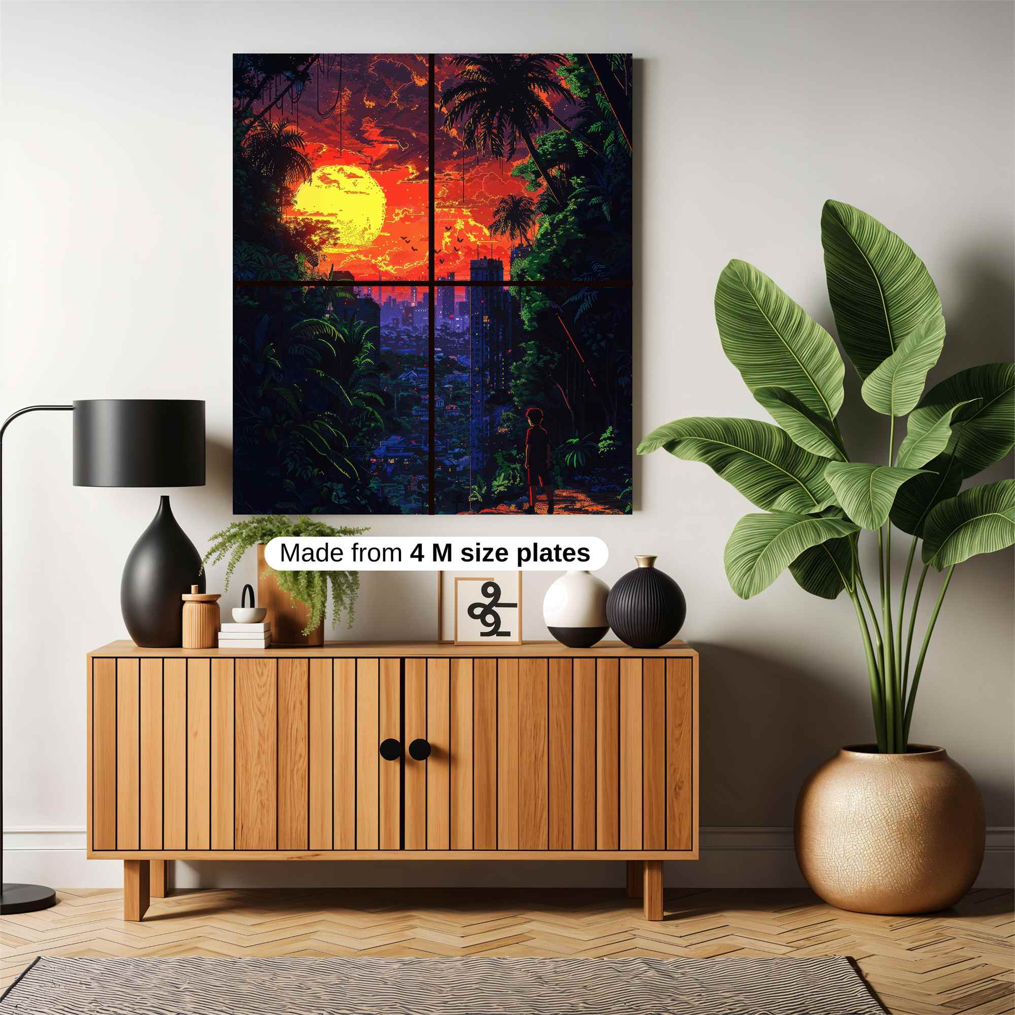 City Blaze Safe Wall Magnetic / M