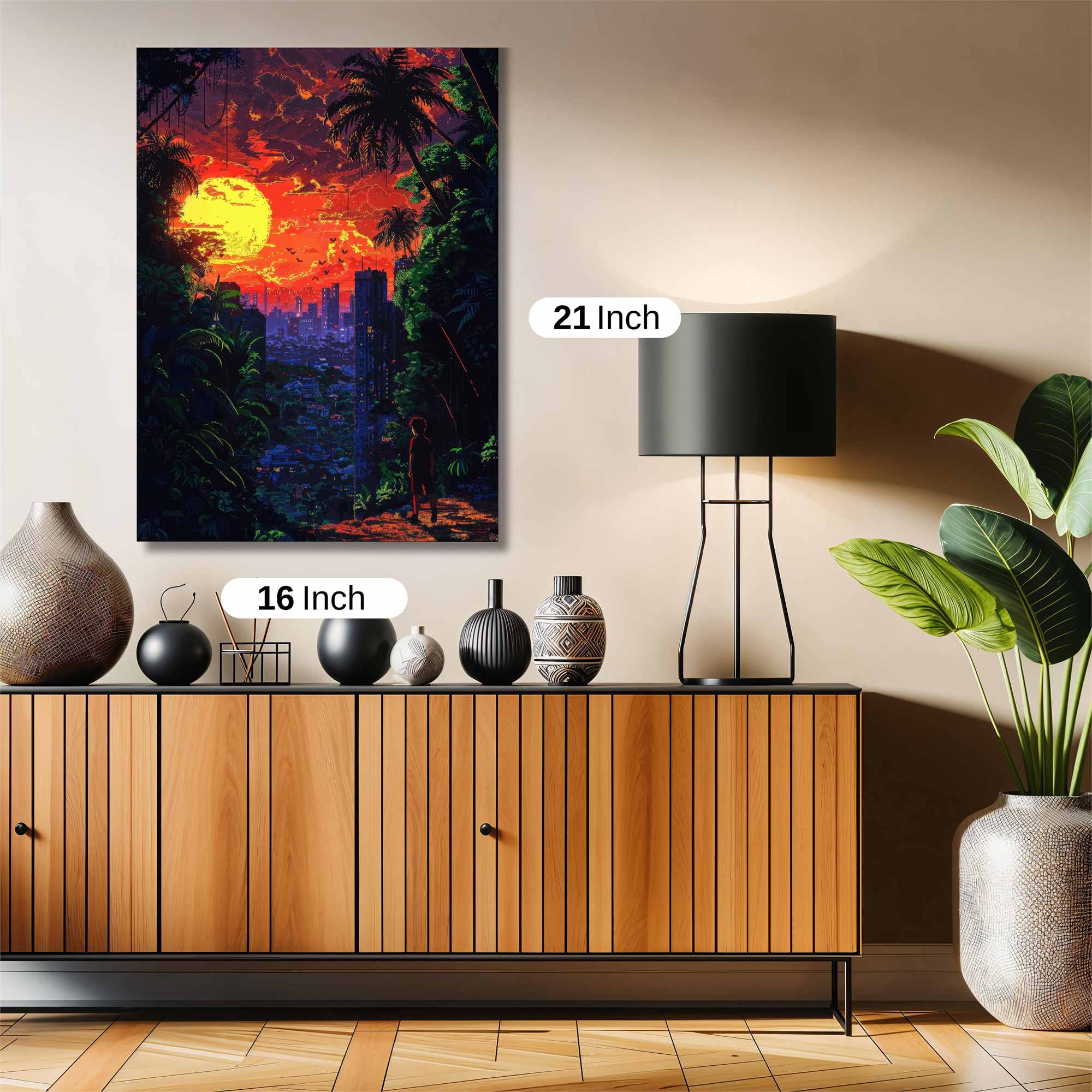 City Blaze Safe Wall Magnetic / M