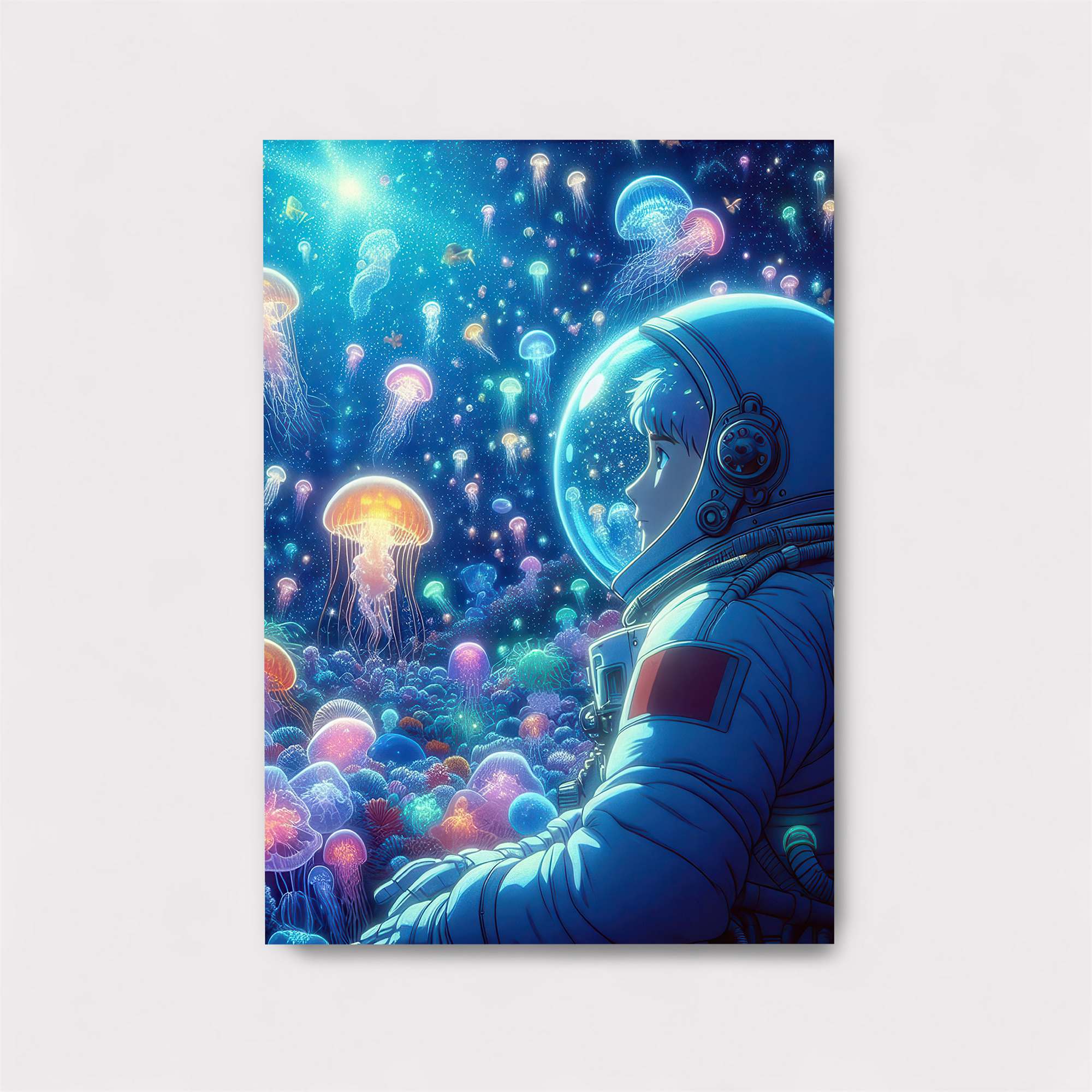Astronaut Dreamscape Safe Wall Magnetic / M