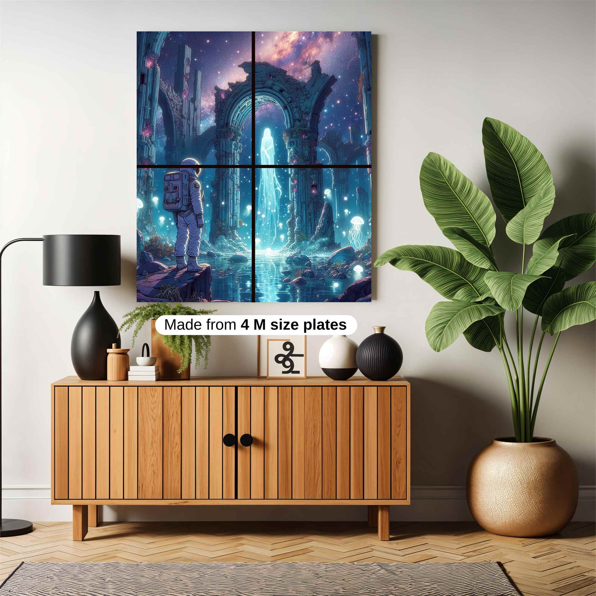 Astronaut Enchantment Safe Wall Magnetic / M