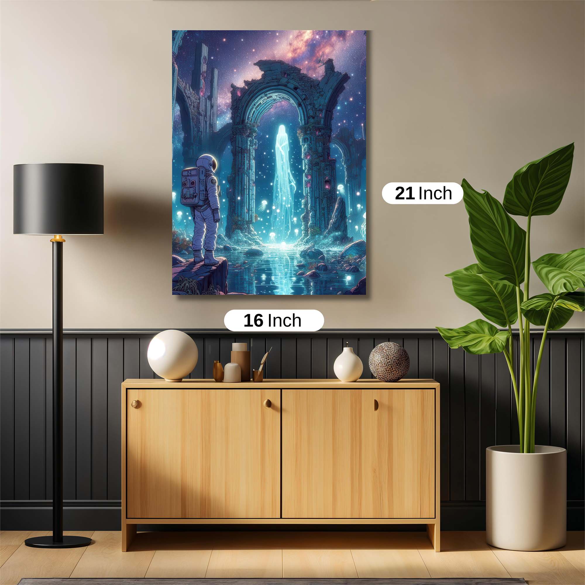 Astronaut Enchantment Safe Wall Magnetic / M