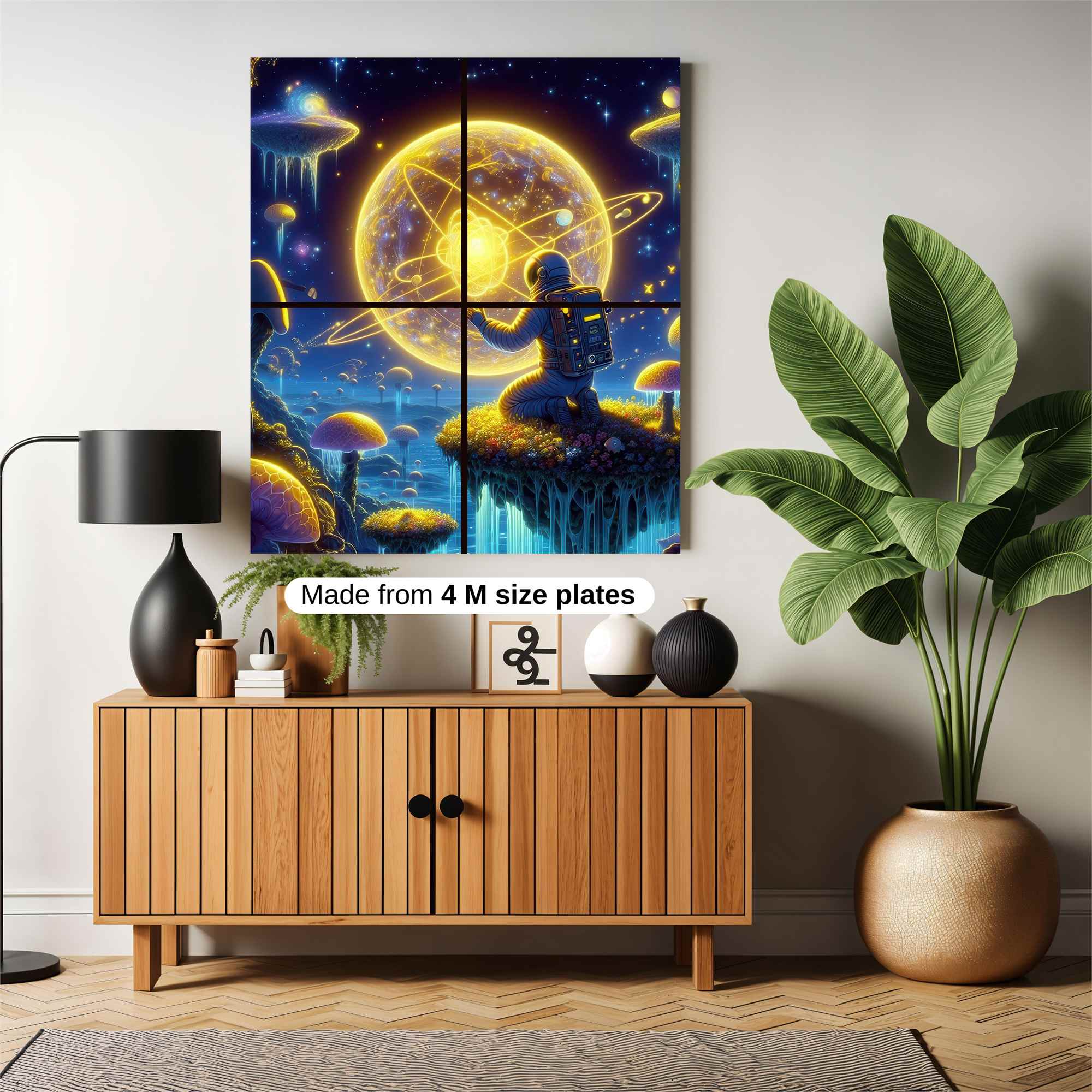 Astronaut Dreaming Safe Wall Magnetic / M