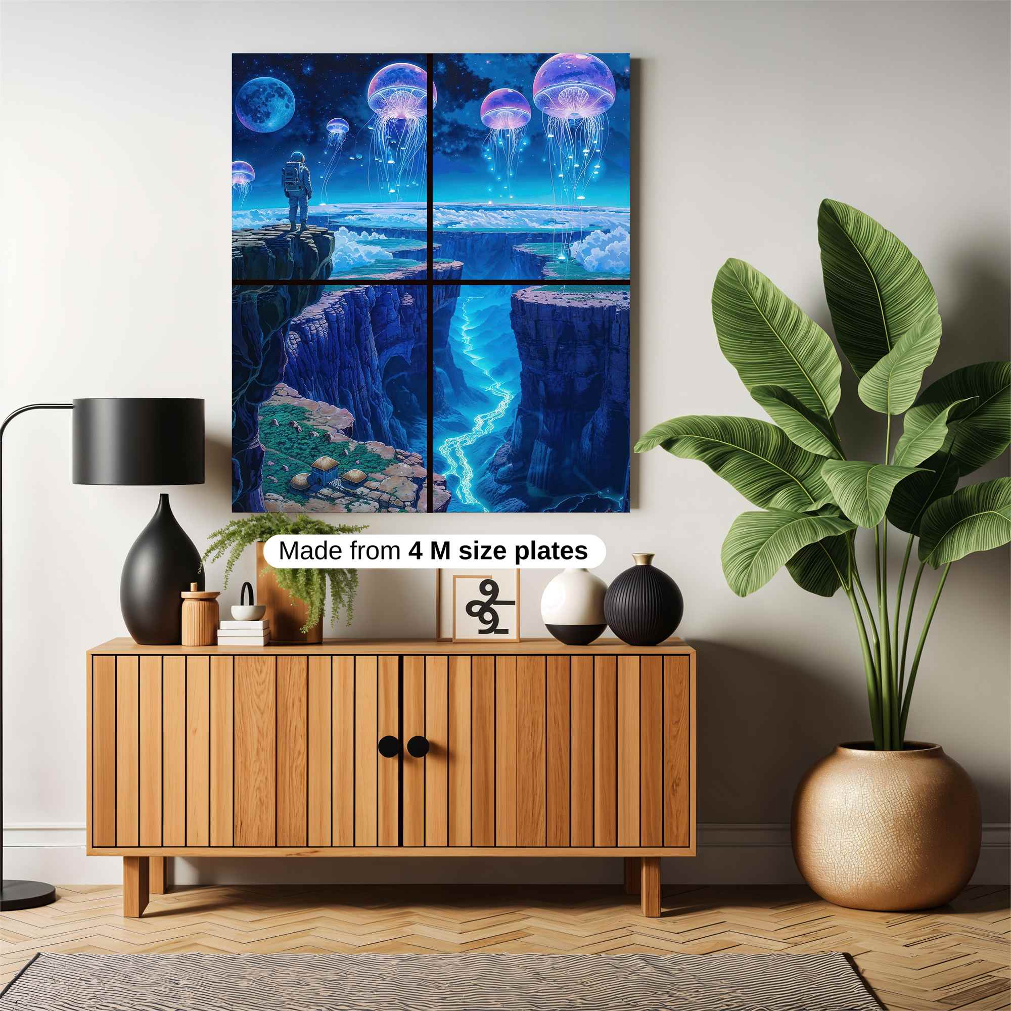 Astronaut Awe Safe Wall Magnetic / M