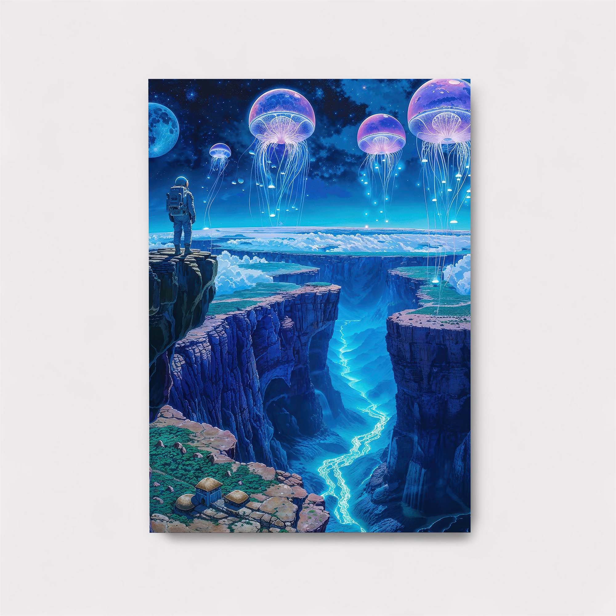 Astronaut Awe Safe Wall Magnetic / M