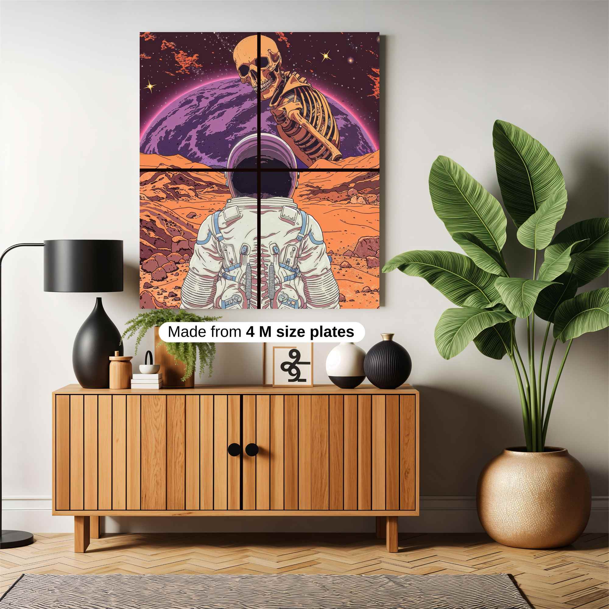 Alien Dread Safe Wall Magnetic / M