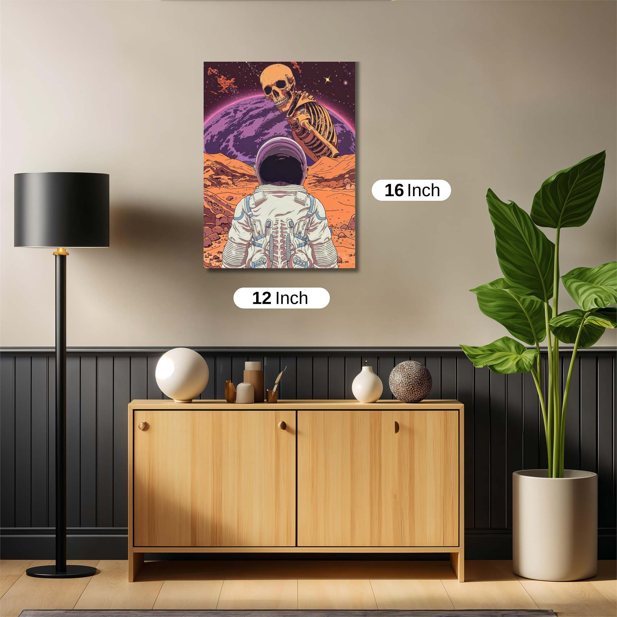 Alien Dread Safe Wall Magnetic / M