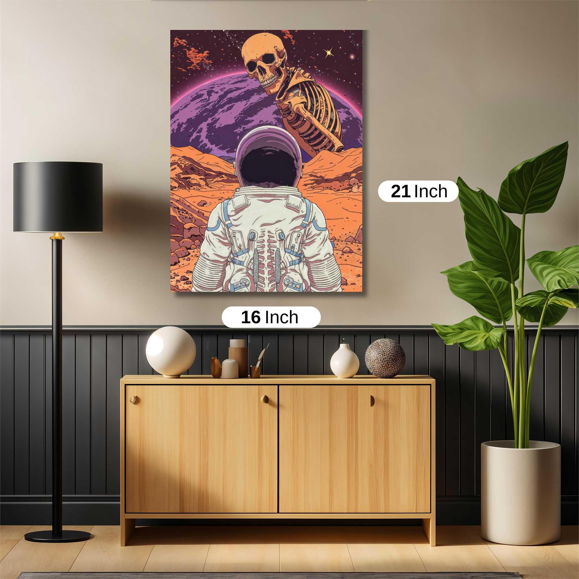 Alien Dread Safe Wall Magnetic / M