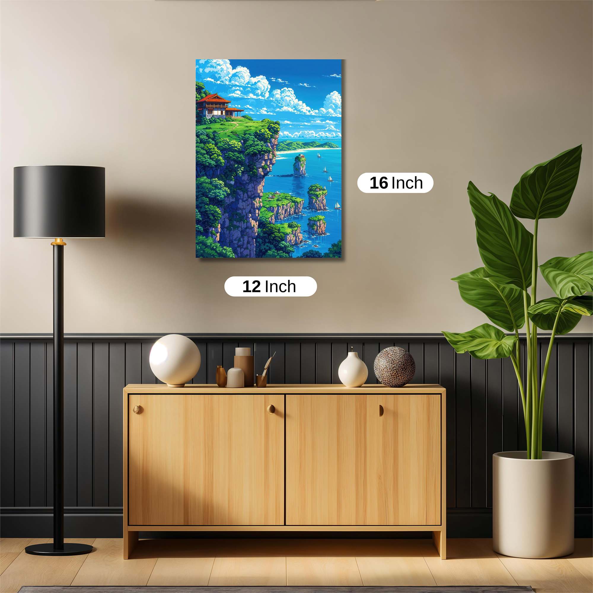 Cliffside Serenity Safe Wall Magnetic / M