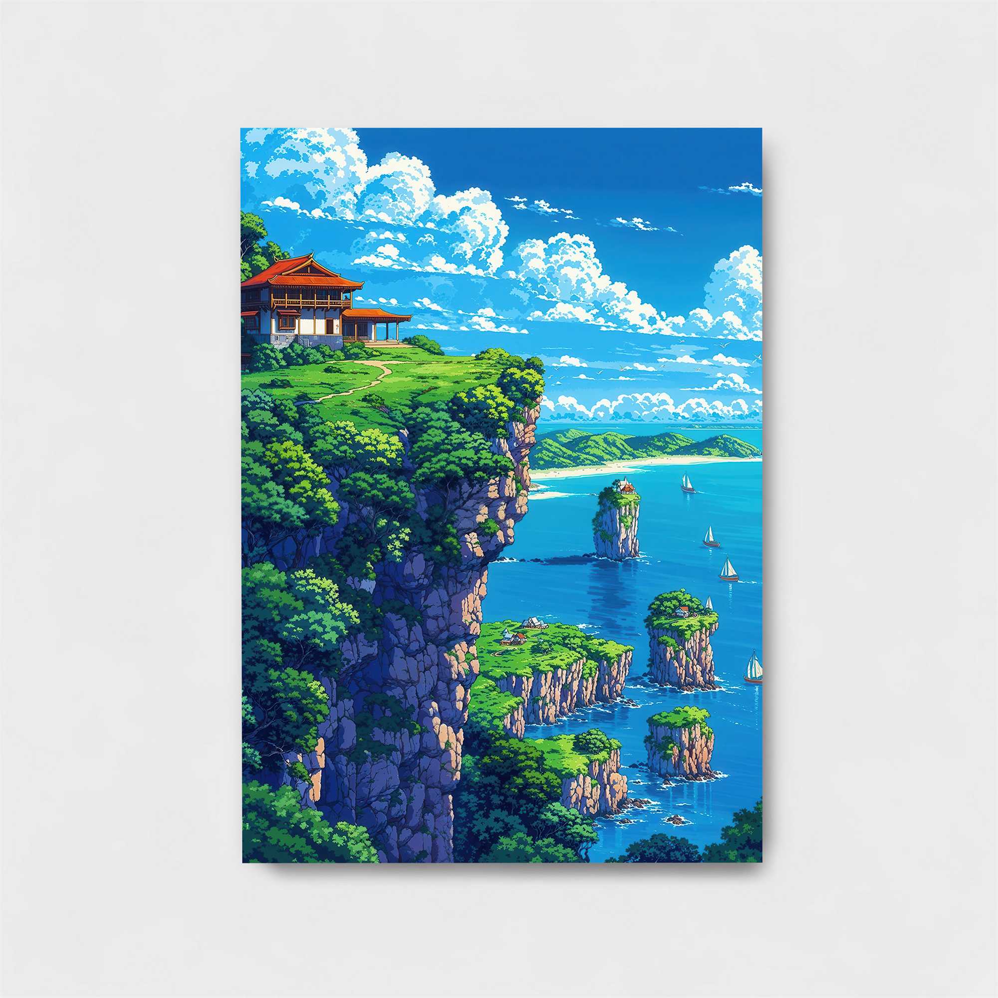 Cliffside Serenity Safe Wall Magnetic / M