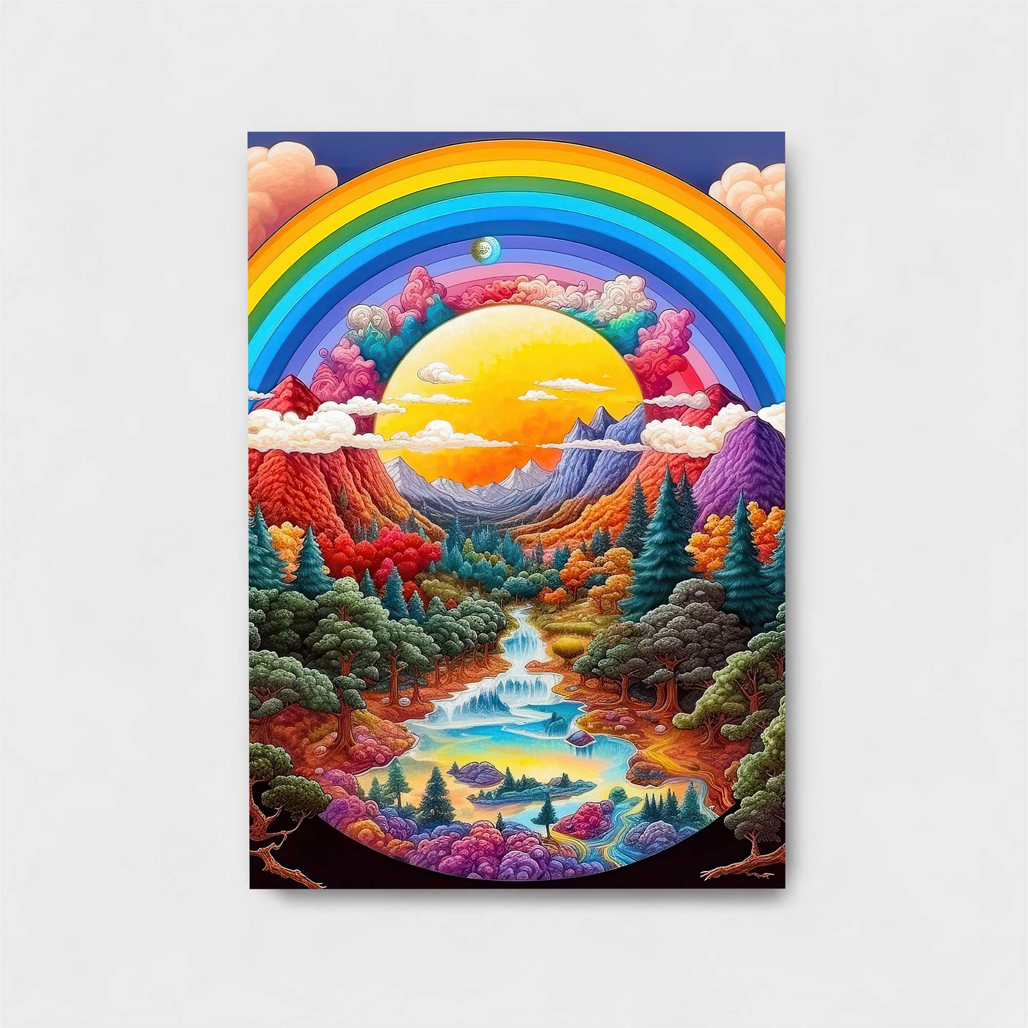Rainbow Serenity Safe Wall Magnetic / M