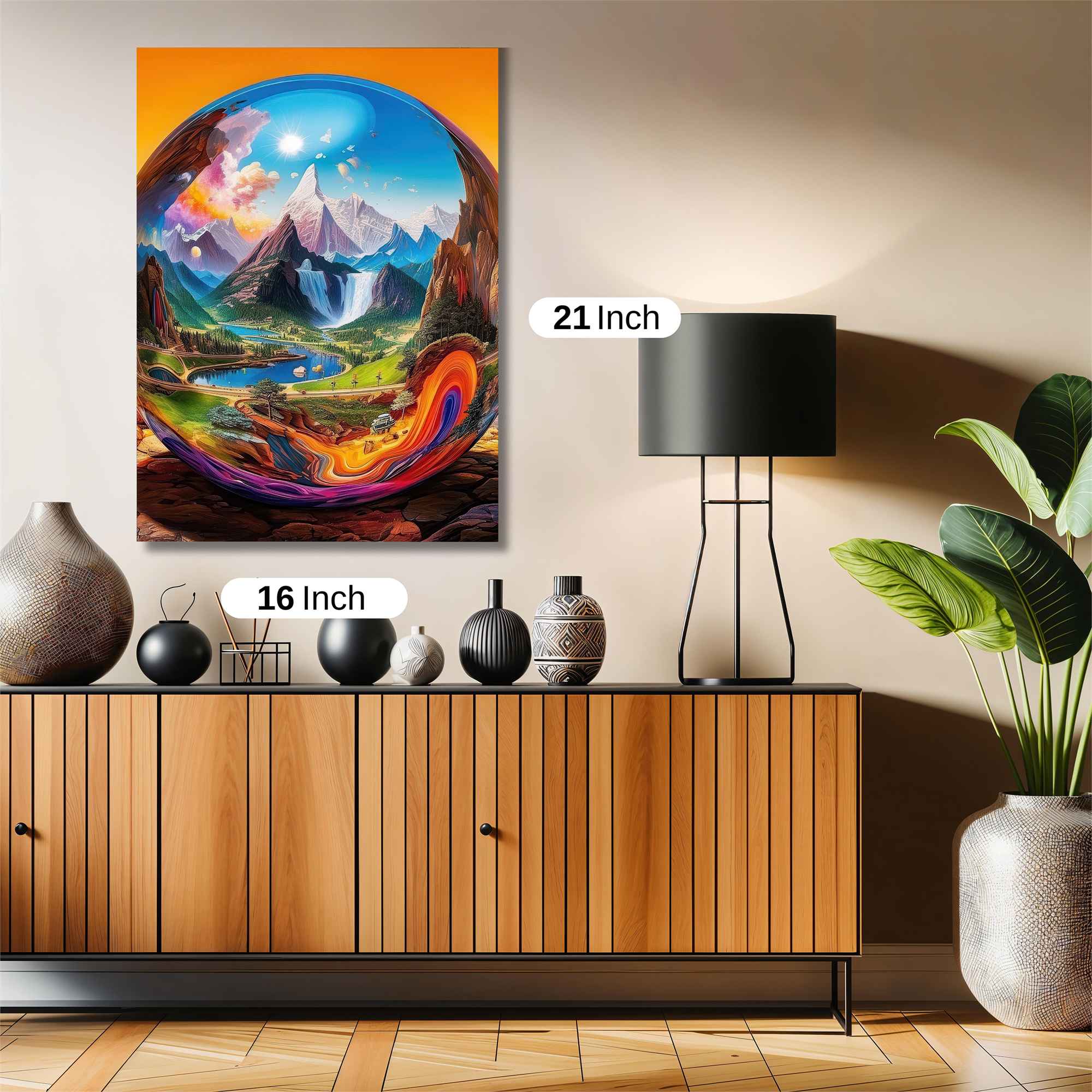 Mountain Dreamscape Safe Wall Magnetic / M