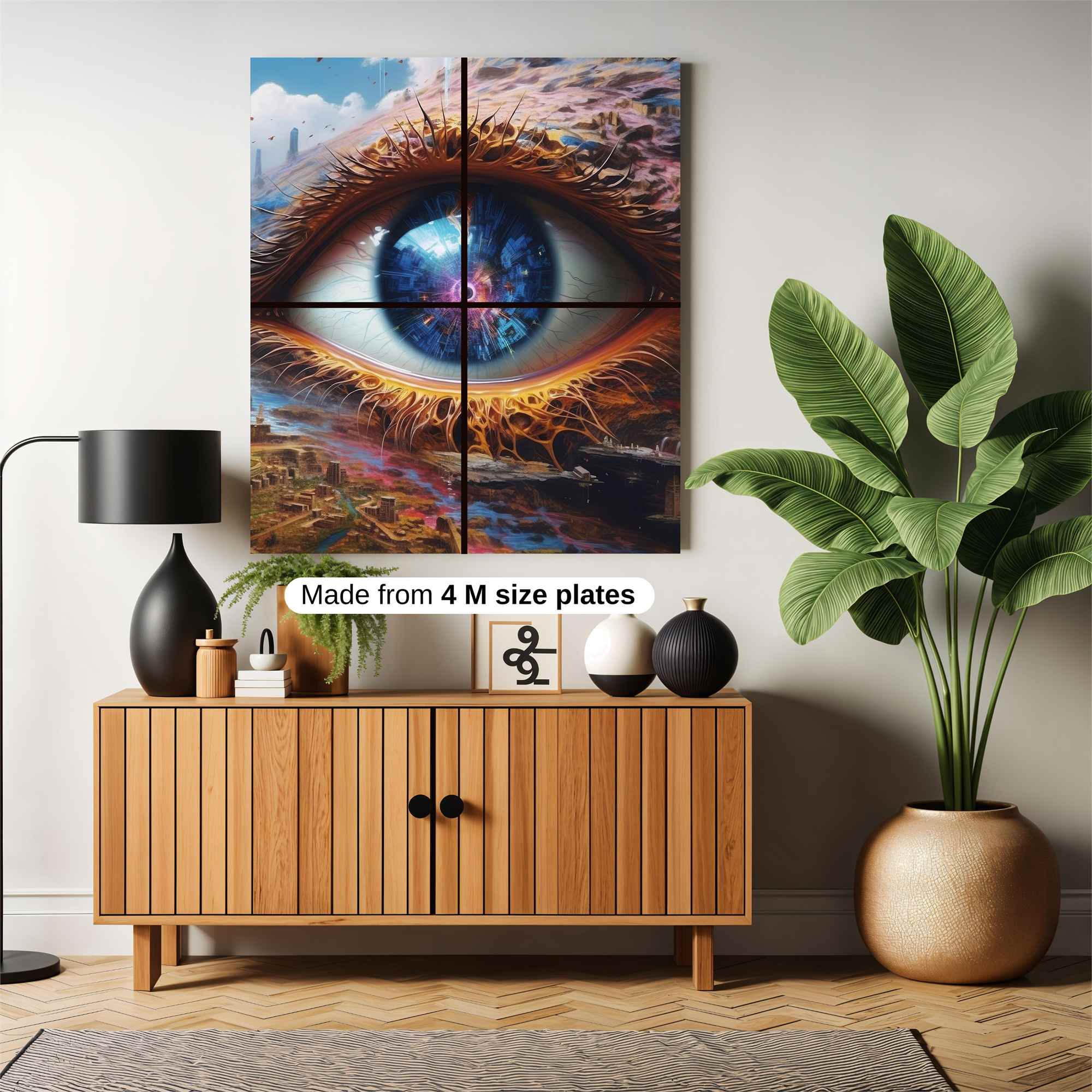Cosmic Gaze Safe Wall Magnetic / M