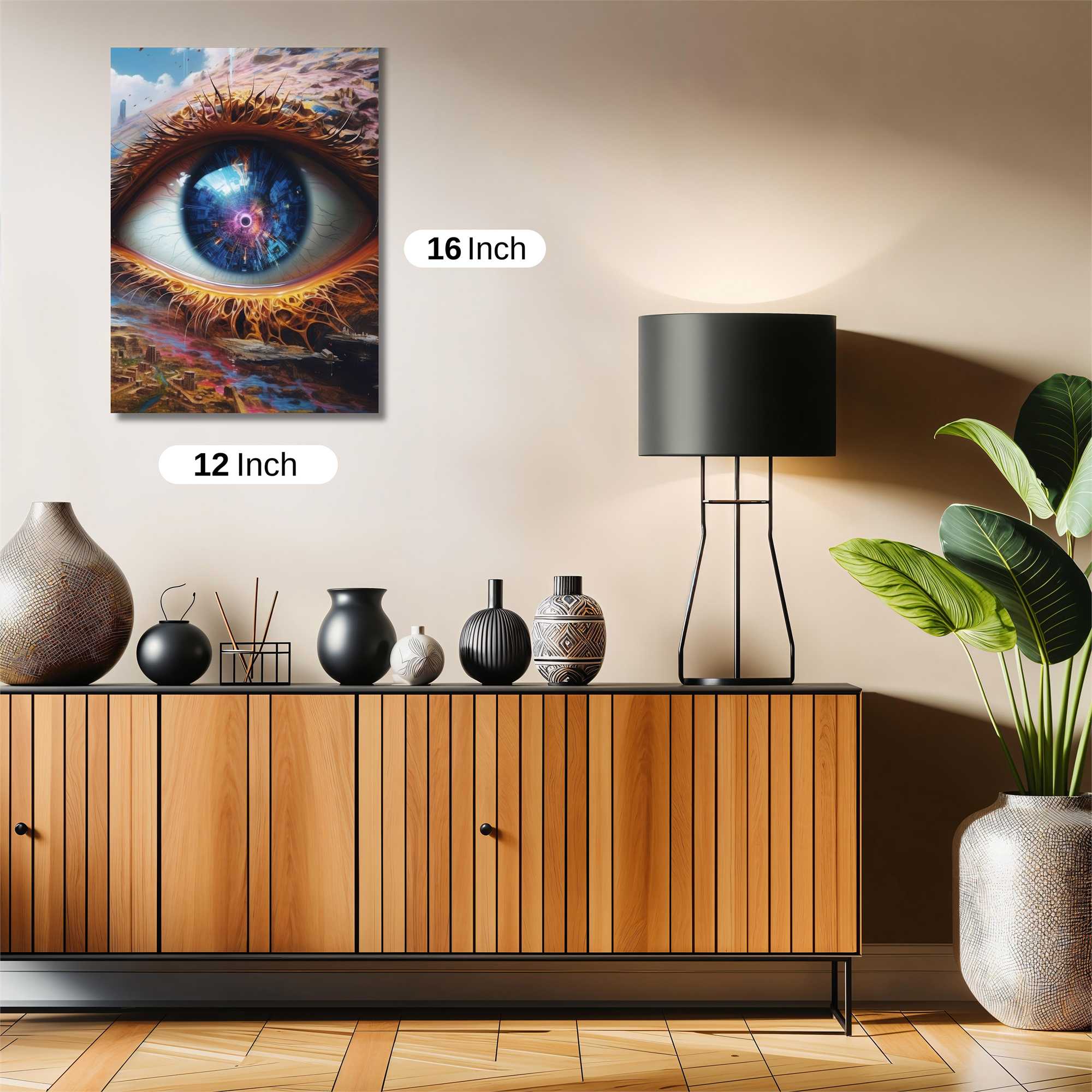 Cosmic Gaze Safe Wall Magnetic / M