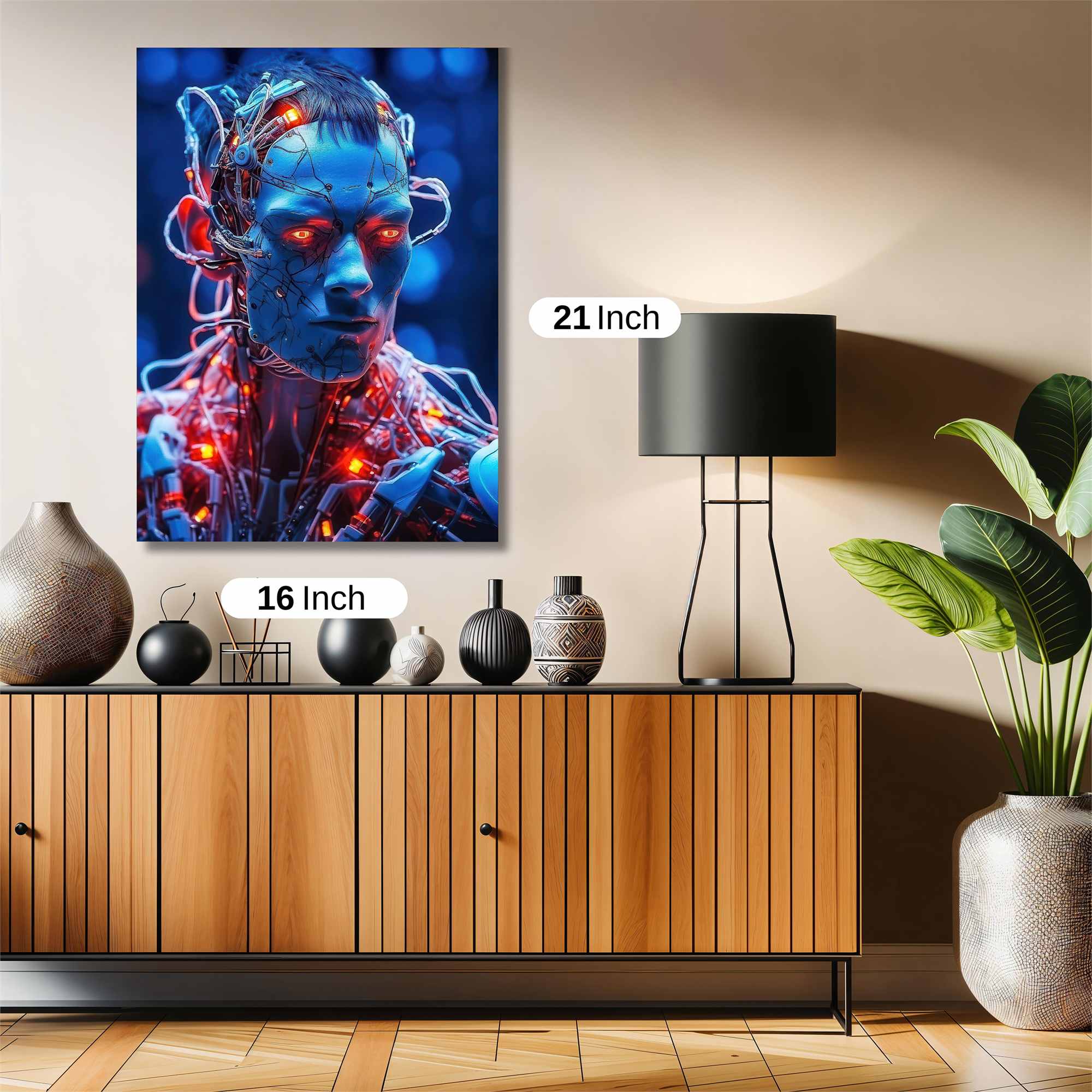 Cyber Enigma Safe Wall Magnetic / M