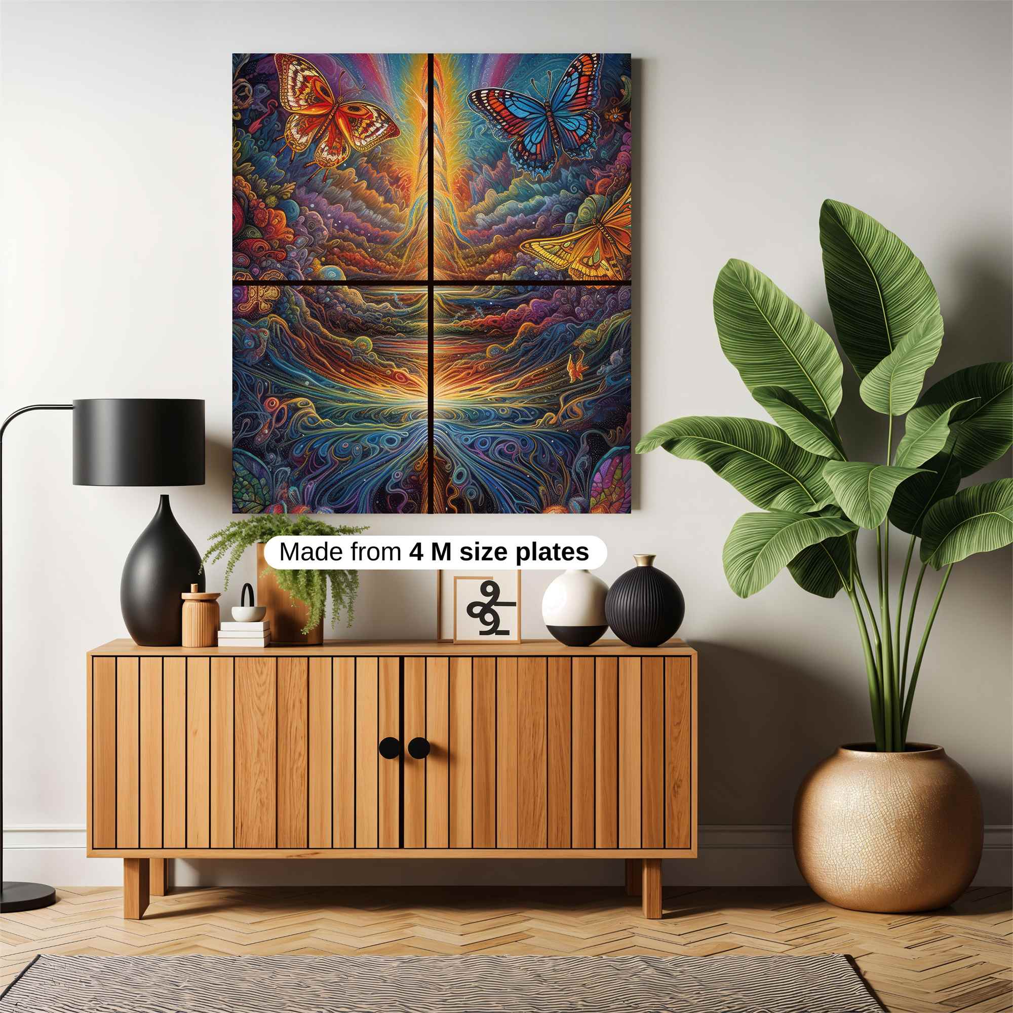 Butterfly Ascension Safe Wall Magnetic / M