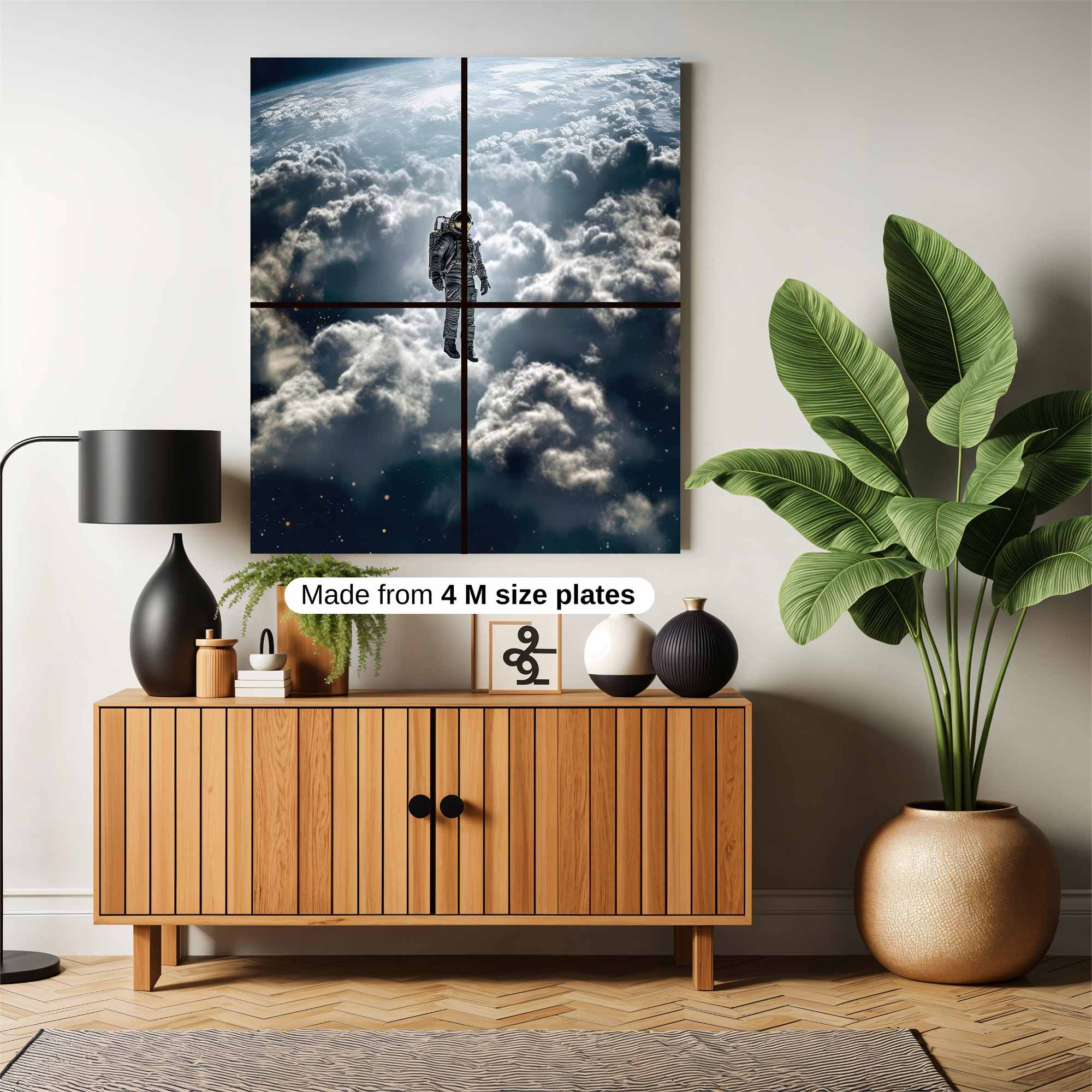 Astronaut Dreaming Safe Wall Magnetic / M