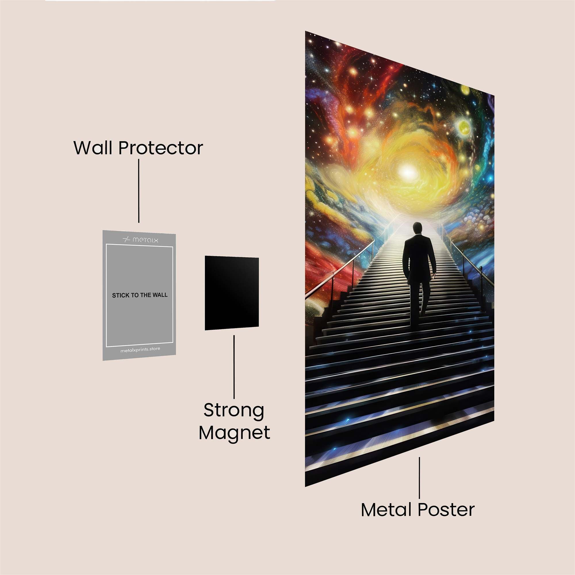 Ascension Cosmic Safe Wall Magnetic / M
