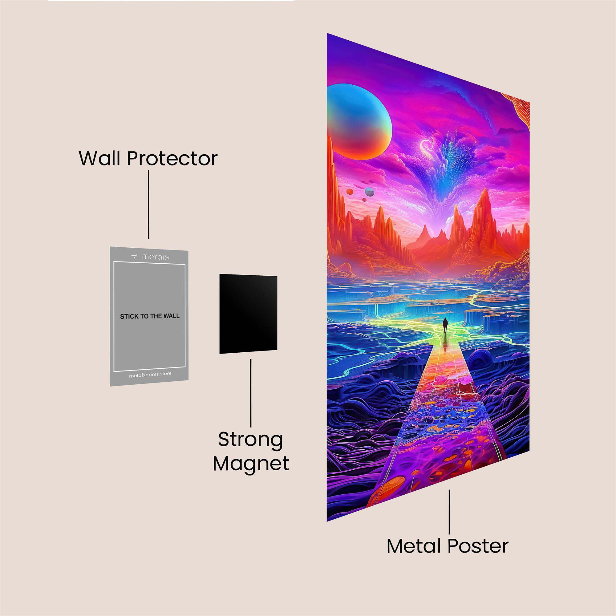 Cosmic Odyssey Safe Wall Magnetic / M