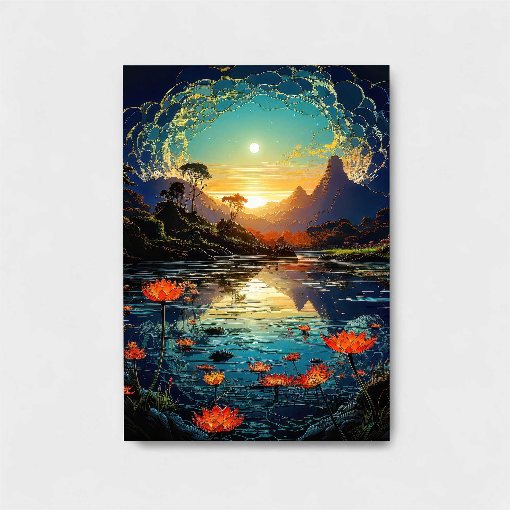 Moonlit Serenity Safe Wall Magnetic / M