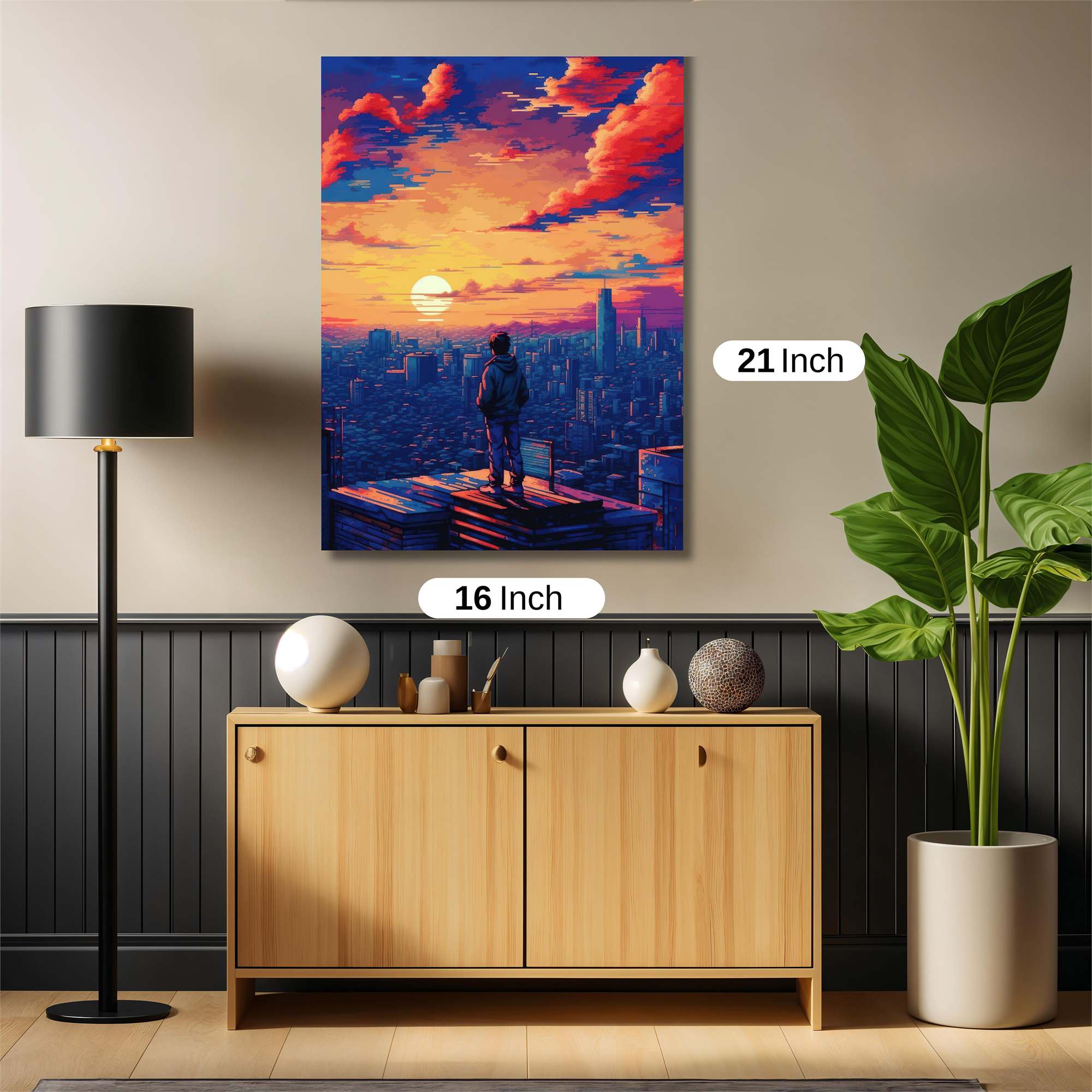 City Solitude Safe Wall Magnetic / M