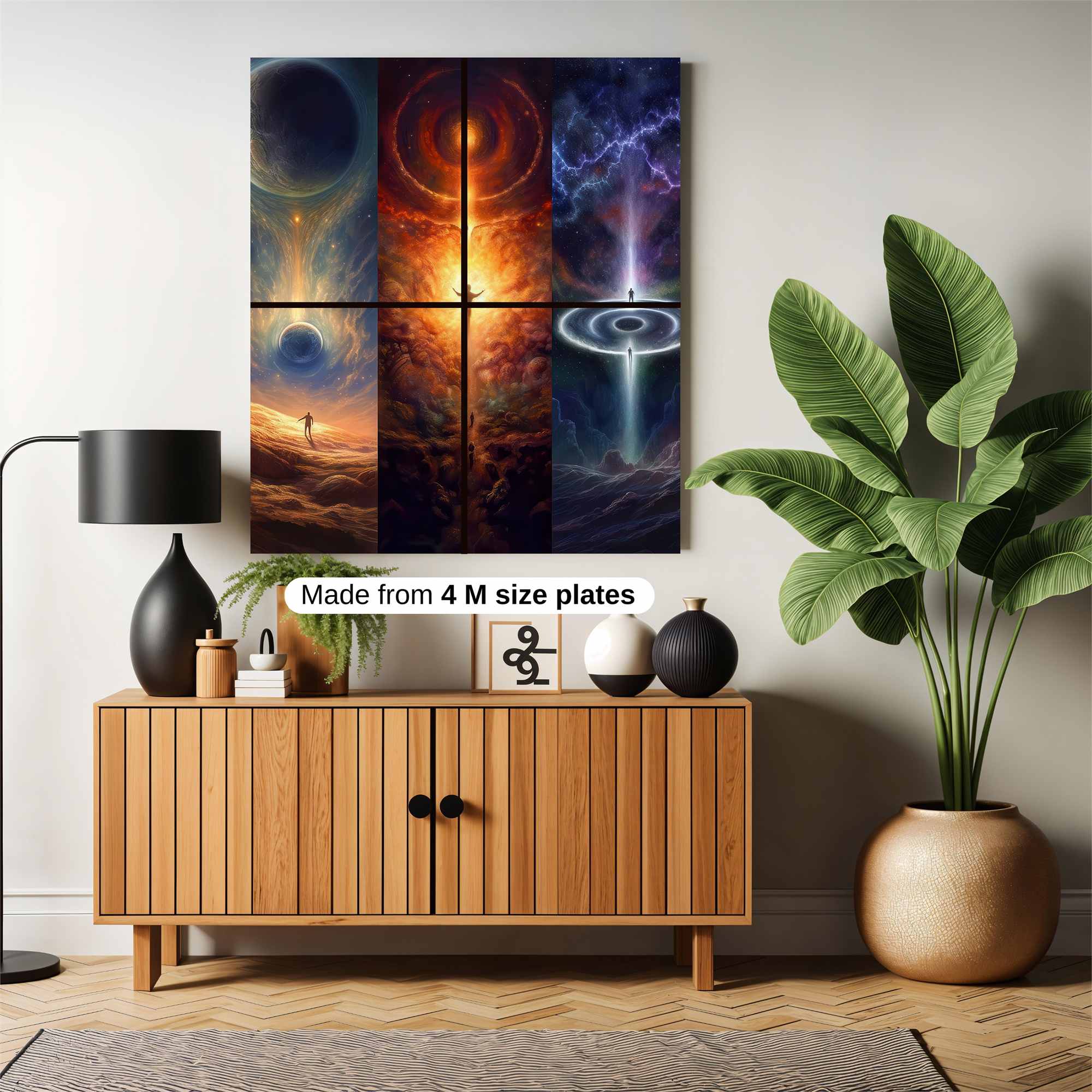 Cosmic Ascension Safe Wall Magnetic / M